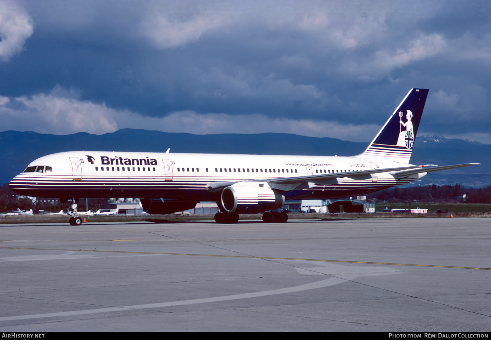 Aircraft Photo of G-CDUO | Boeing 757-236 | Britannia Airways | AirHistory.net #814299