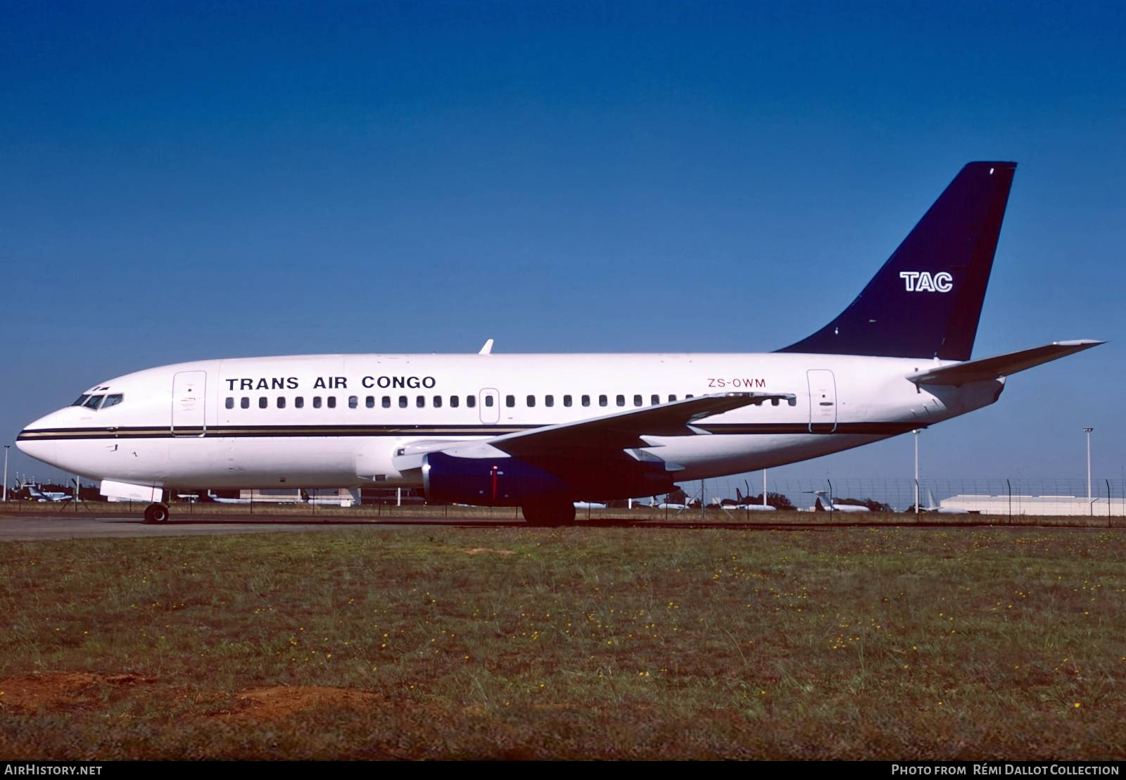 Aircraft Photo of ZS-OWM | Boeing 737-2R8C/Adv | Trans Air Congo - TAC | AirHistory.net #814302