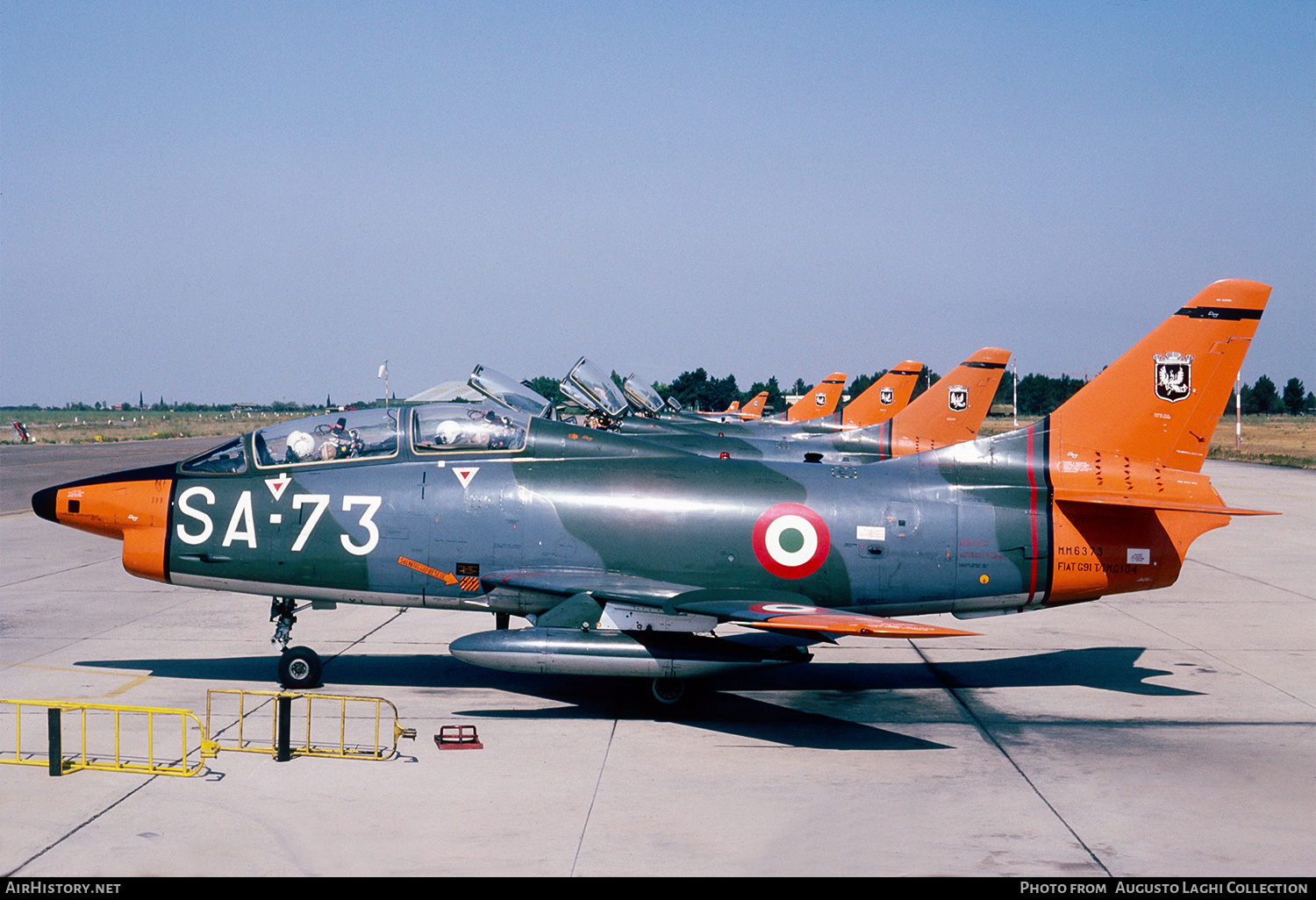 Aircraft Photo of MM6373 | Fiat G-91T/1 | Italy - Air Force | AirHistory.net #814331