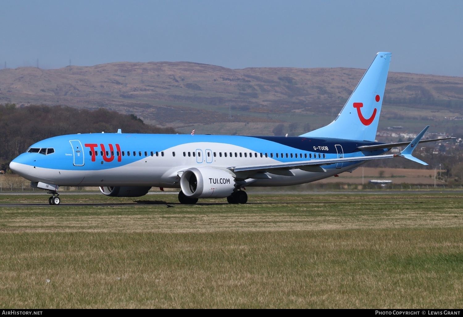 Aircraft Photo of G-TUOB | Boeing 737-8 Max 8 | TUI | AirHistory.net #814333