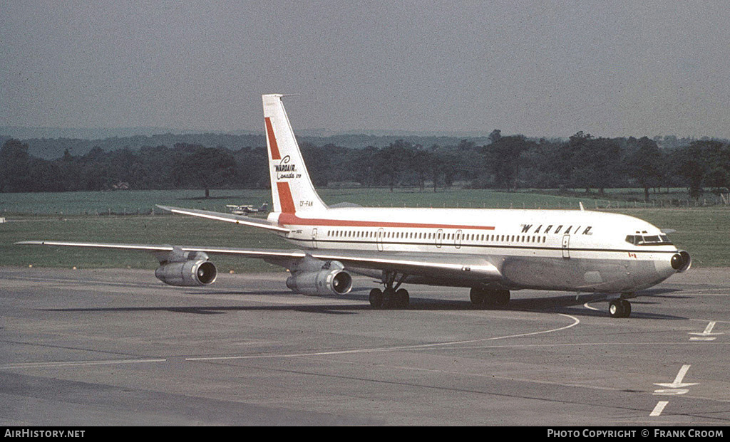 Aircraft Photo of CF-FAN | Boeing 707-311C | Wardair Canada | AirHistory.net #814336