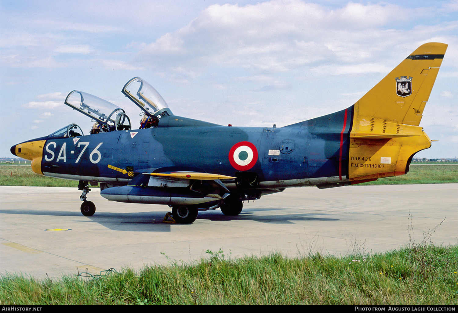 Aircraft Photo of MM6426 | Fiat G-91T/1 | Italy - Air Force | AirHistory.net #814354