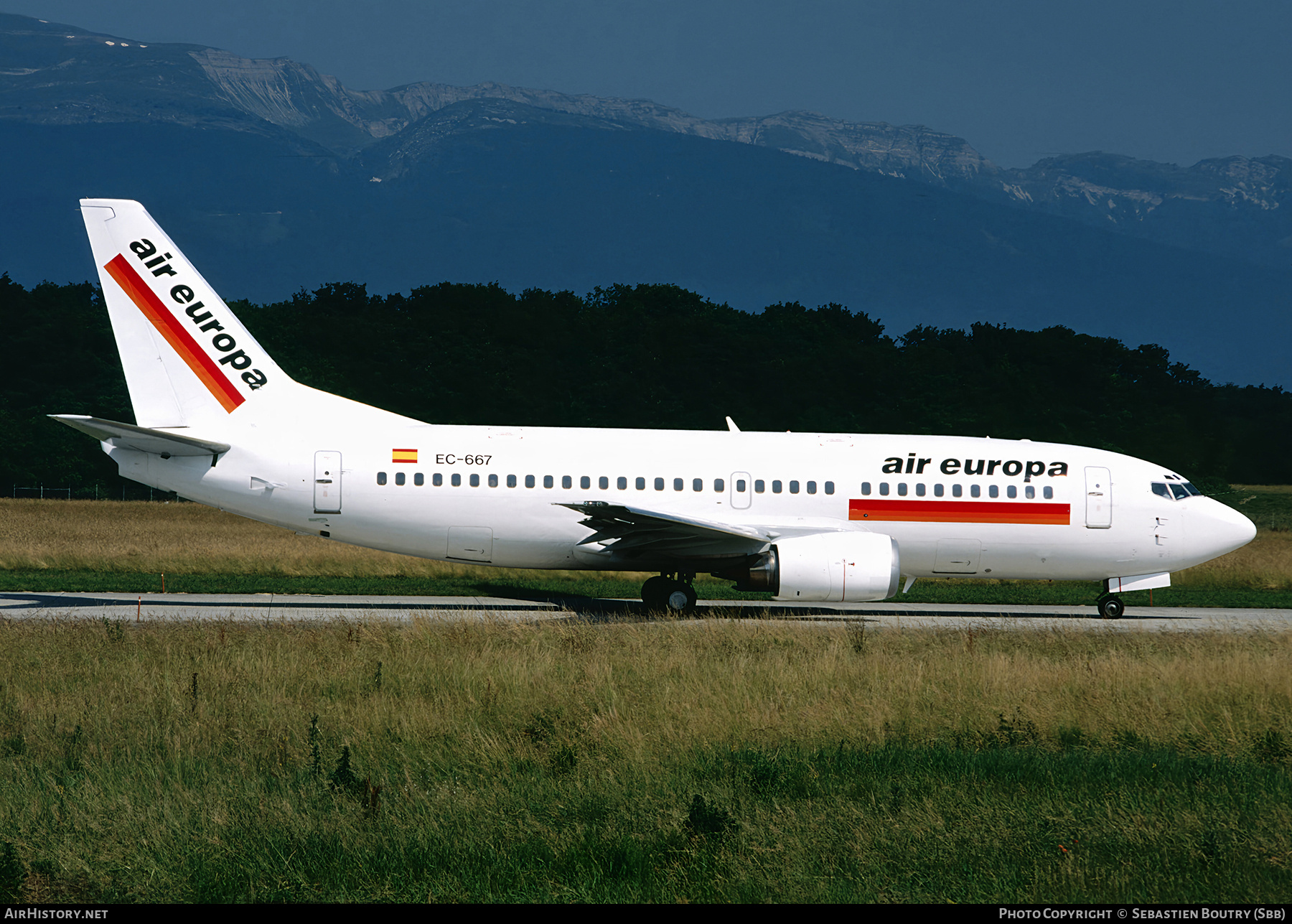 Aircraft Photo of EC-667 | Boeing 737-3Y0 | Air Europa | AirHistory.net #814358