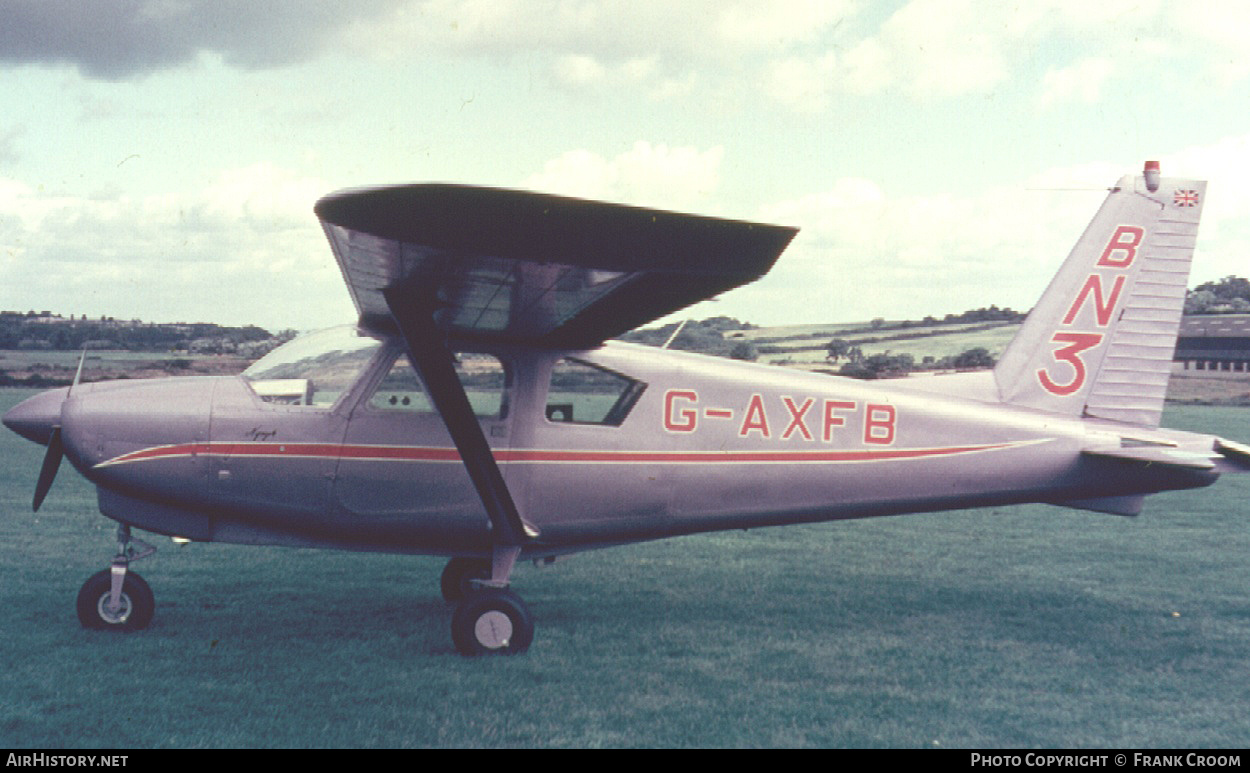 Aircraft Photo of G-AXFB | Britten-Norman BN-3 Nymph 115 | Britten-Norman | AirHistory.net #814372
