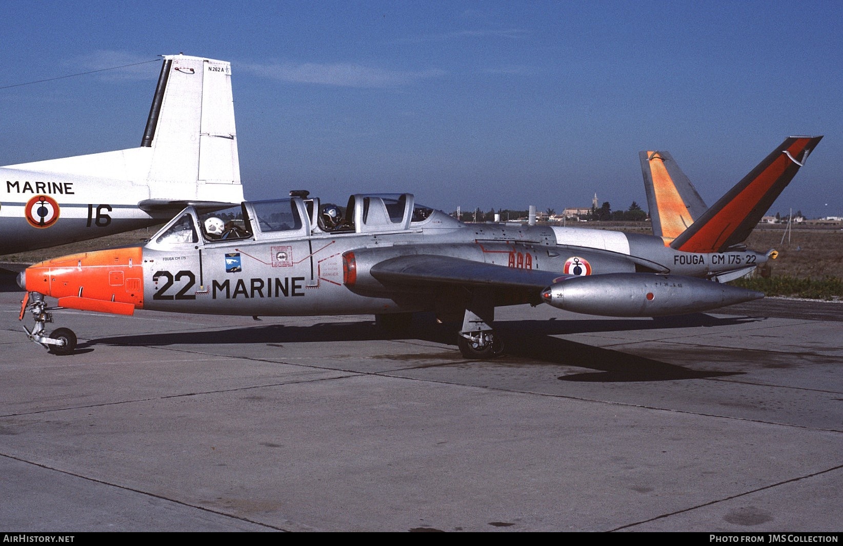Aircraft Photo of 22 | Fouga CM-175 Zéphyr | France - Navy | AirHistory.net #814377