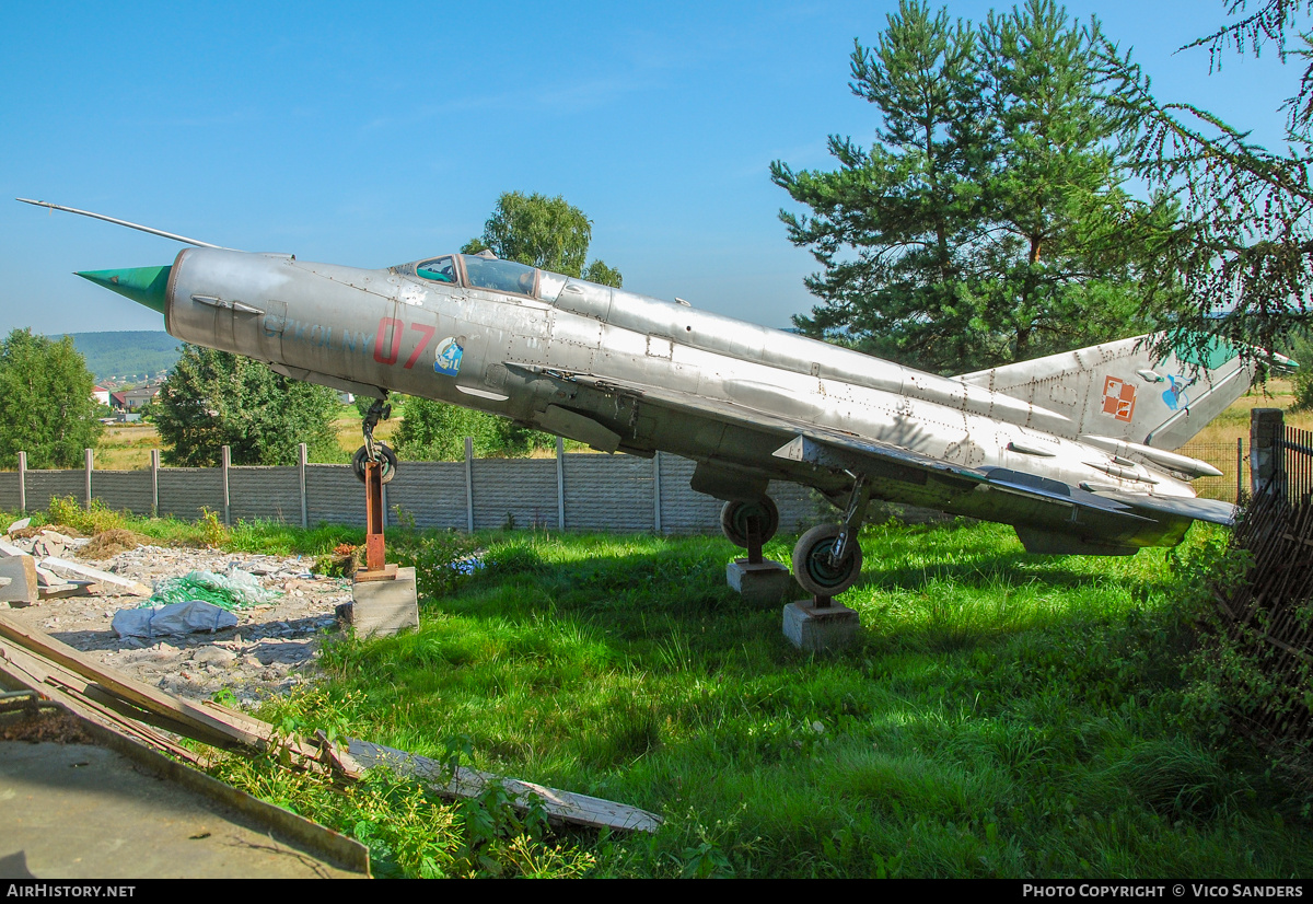 Aircraft Photo of 07 | Mikoyan-Gurevich MiG-21bis | Poland - Air Force | AirHistory.net #814384