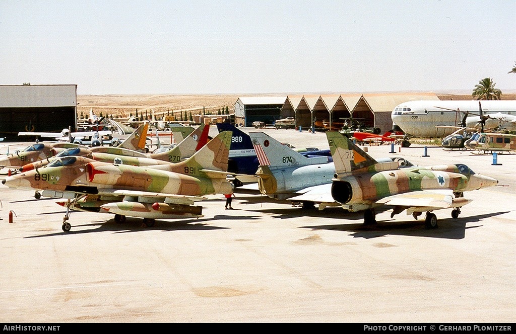 Aircraft Photo of 891 | Douglas A-4E Skyhawk (Aa-it) | Israel - Air Force | AirHistory.net #814398