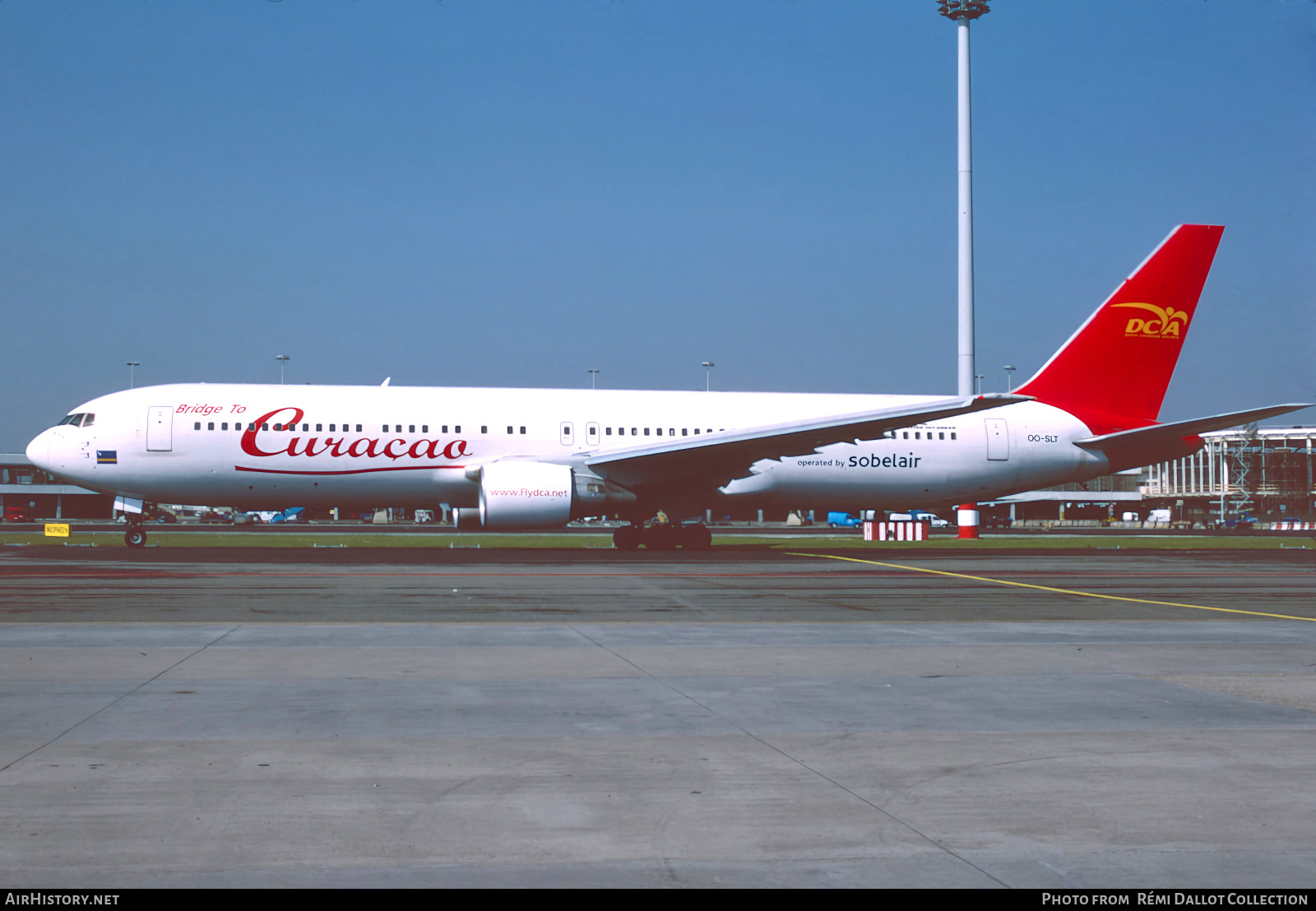 Aircraft Photo of OO-SLT | Boeing 767-330/ER | DCA - Dutch Caribbean Airlines | AirHistory.net #814402