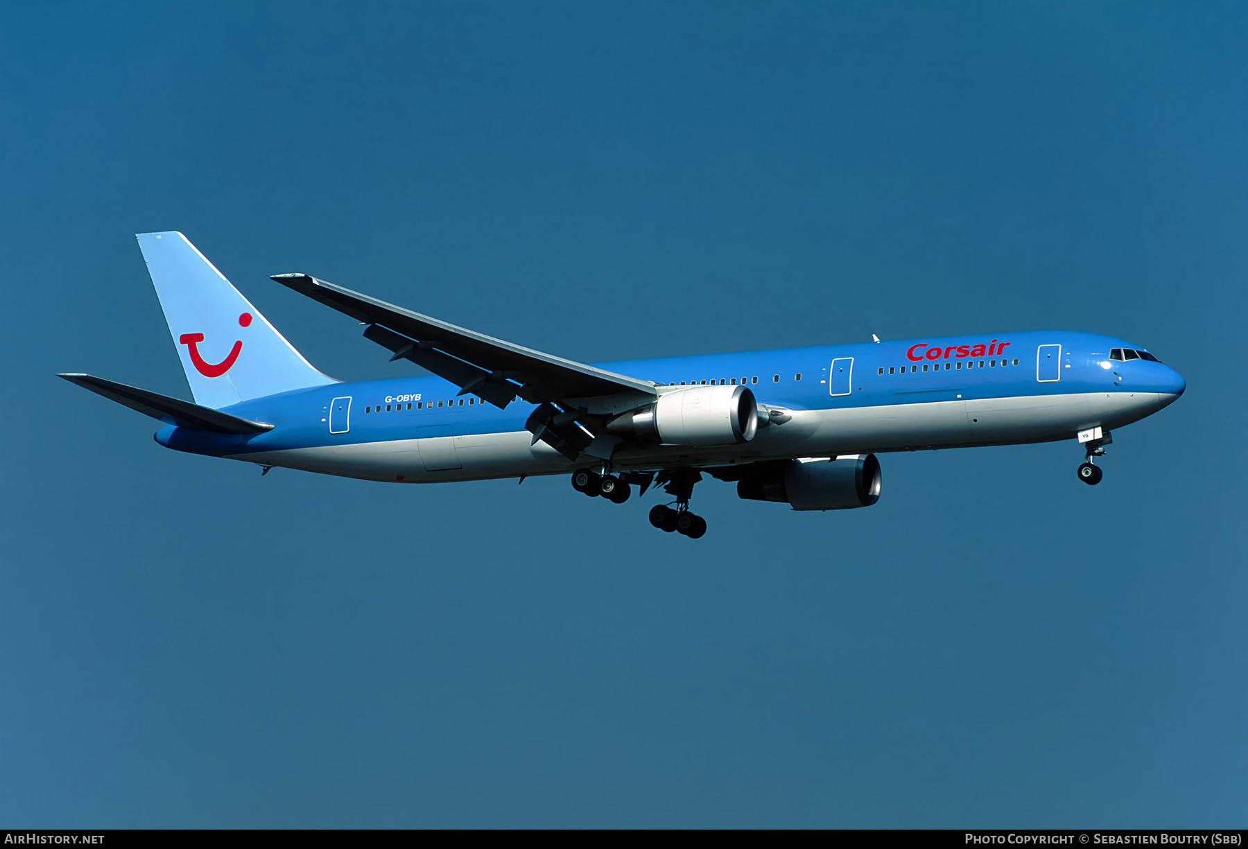 Aircraft Photo of G-OBYB | Boeing 767-304/ER | Corsair | AirHistory.net #814409