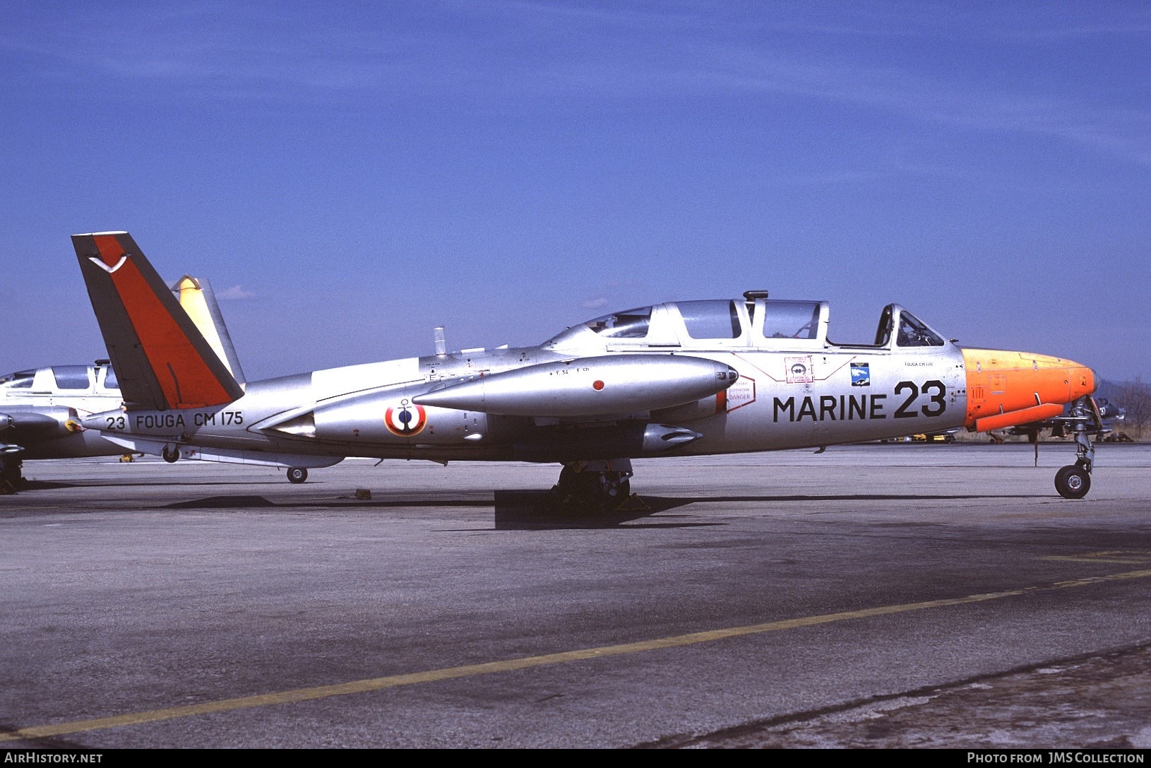 Aircraft Photo of 23 | Fouga CM-175 Zéphyr | France - Navy | AirHistory.net #814422