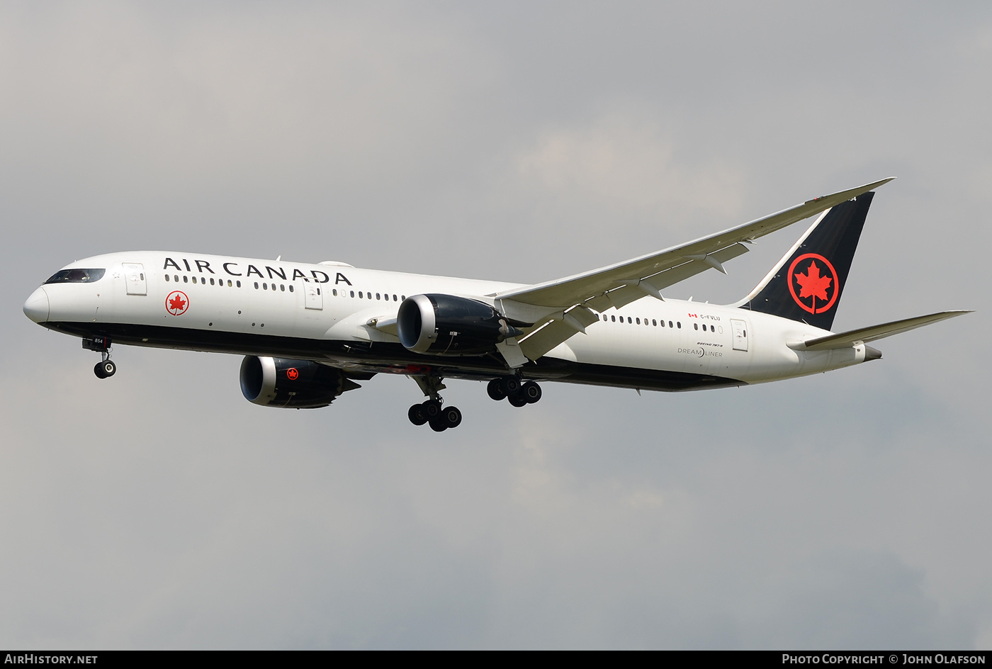 Aircraft Photo of C-FVLU | Boeing 787-9 Dreamliner | Air Canada | AirHistory.net #814424