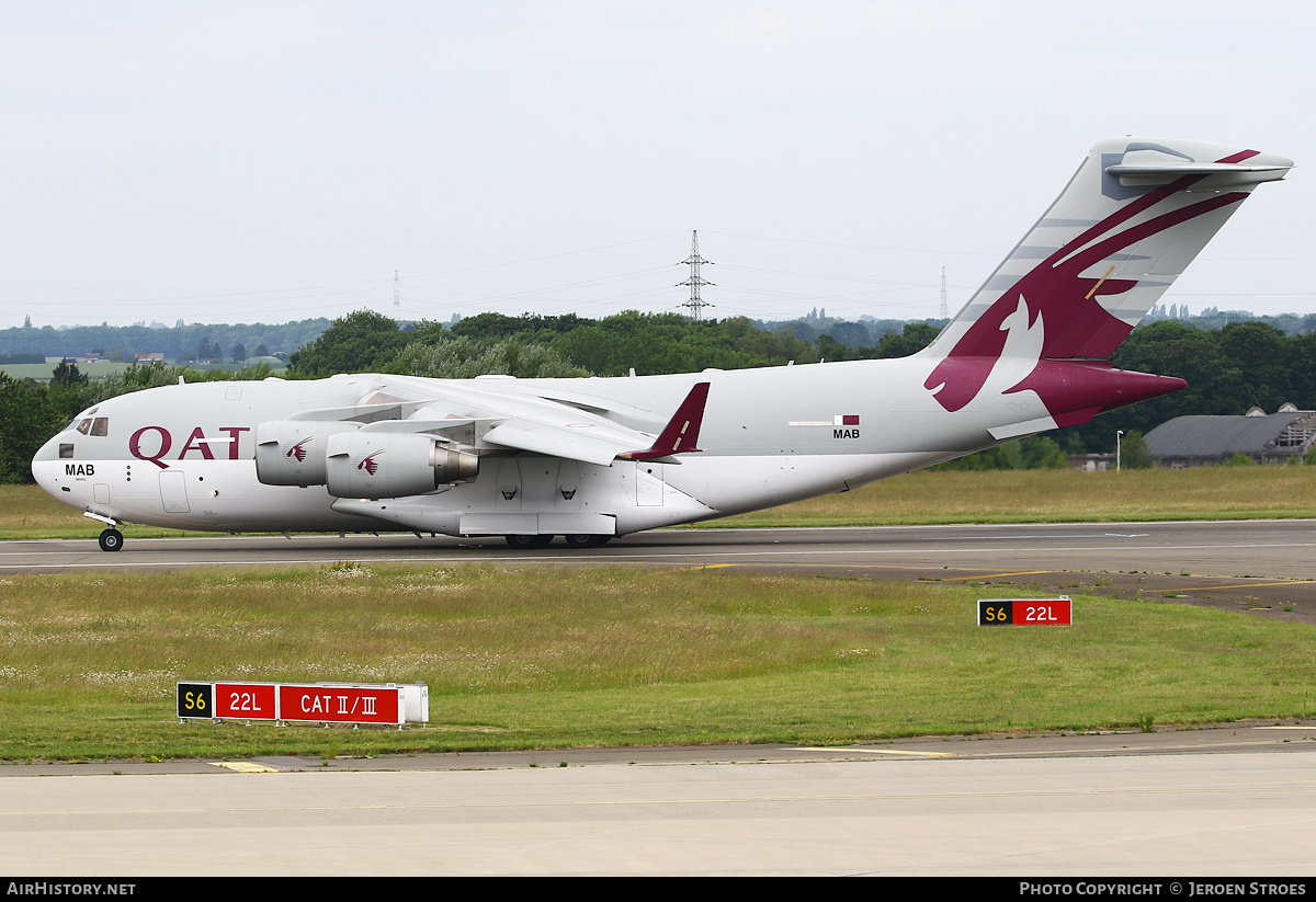 Aircraft Photo of A7-MAB / MAB | Boeing C-17A Globemaster III | Qatar - Air Force | AirHistory.net #814436