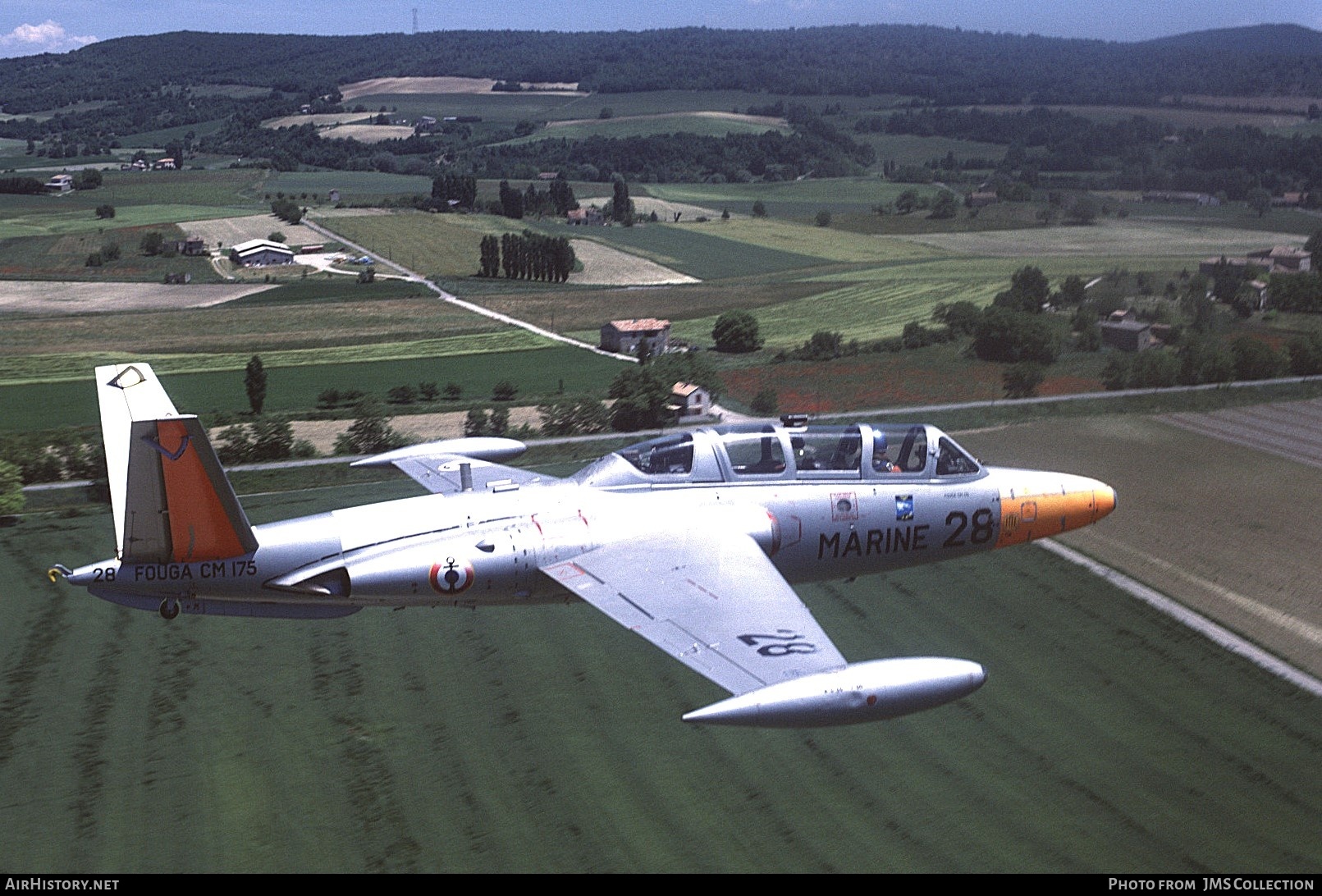 Aircraft Photo of 28 | Fouga CM-175 Zéphyr | France - Navy | AirHistory.net #814439
