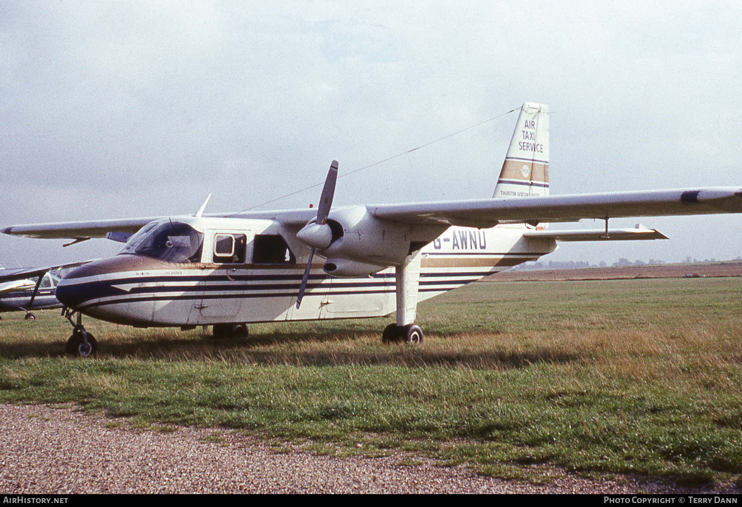 Aircraft Photo of G-AWNU | Britten-Norman BN-2A-26 Islander | Thurston Aviation | AirHistory.net #814445