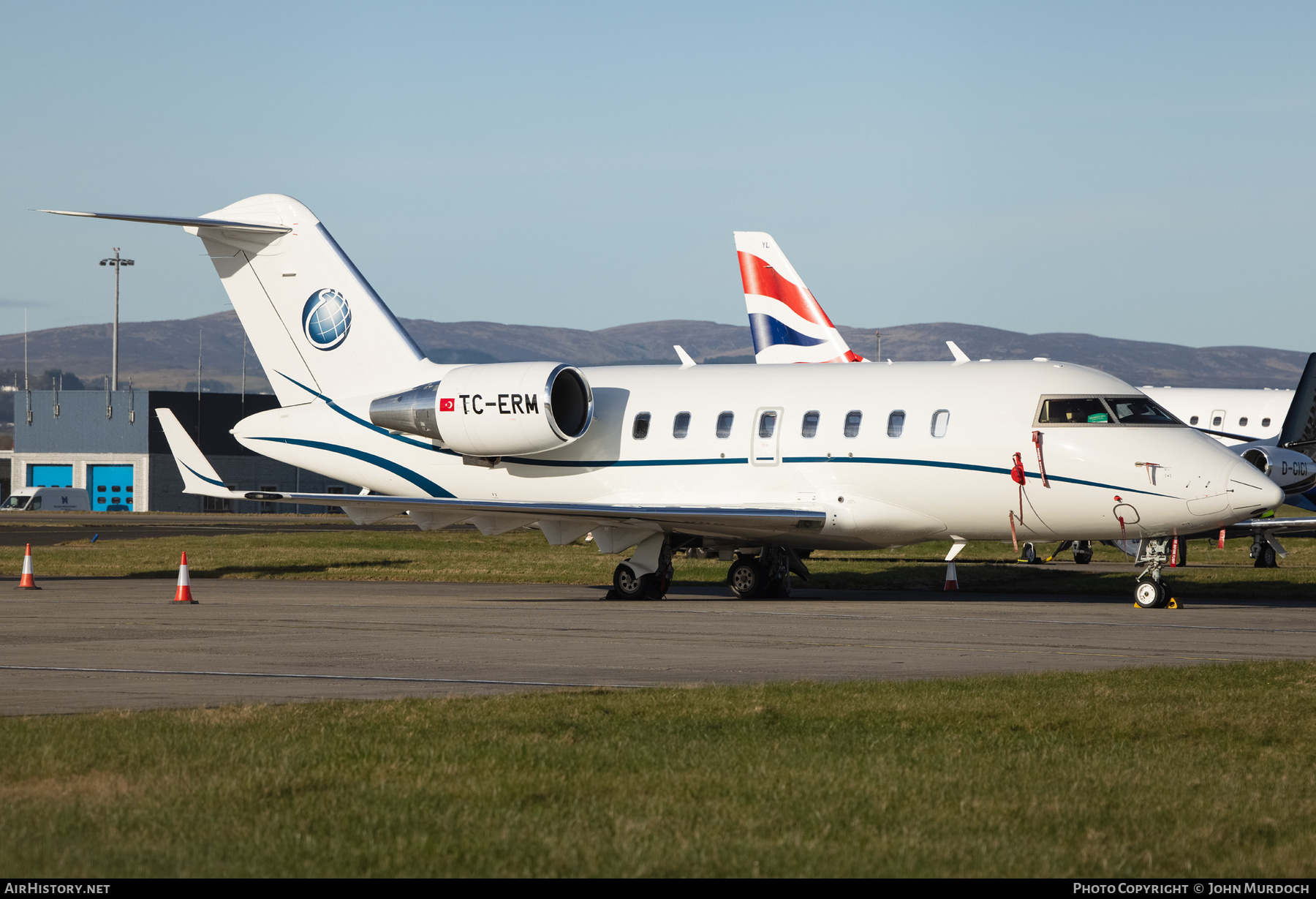Aircraft Photo of TC-ERM | Bombardier Challenger 650 (CL-600-2B16) | AirHistory.net #814453