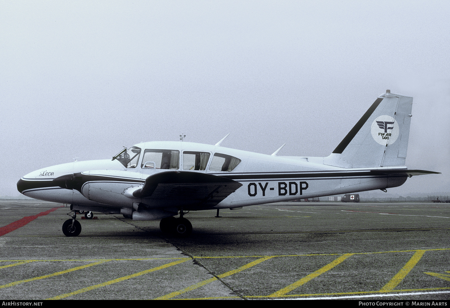 Aircraft Photo of OY-BDP | Piper PA-23-250 Aztec D | Fyn Air Taxi | AirHistory.net #814454