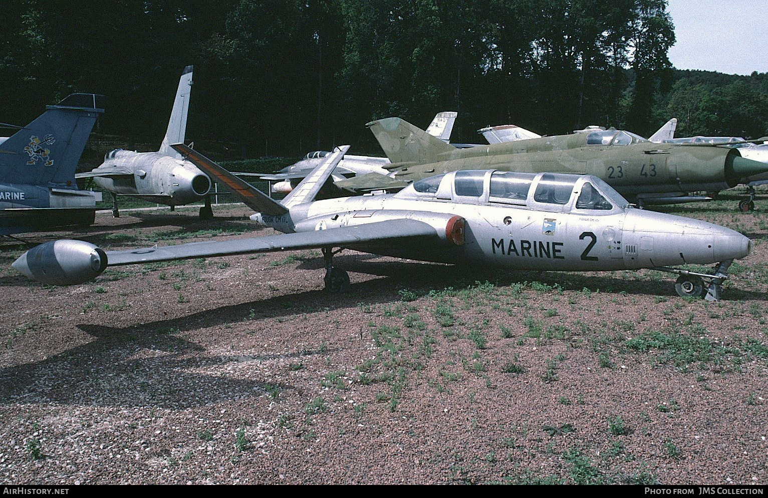 Aircraft Photo of 2 | Fouga CM-175 Zéphyr | France - Navy | AirHistory.net #814455