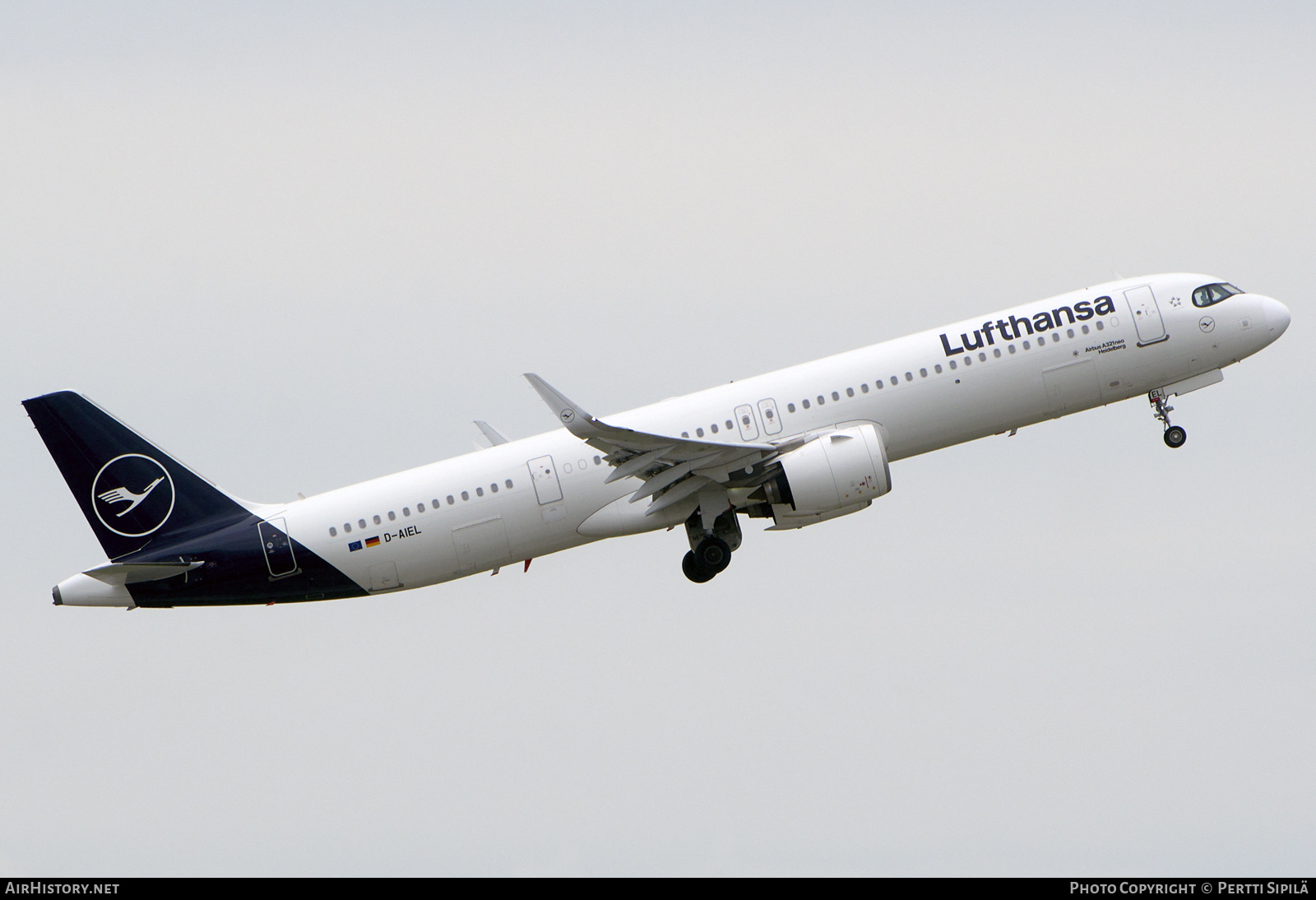 Aircraft Photo of D-AIEL | Airbus A321-271NX | Lufthansa | AirHistory.net #814460