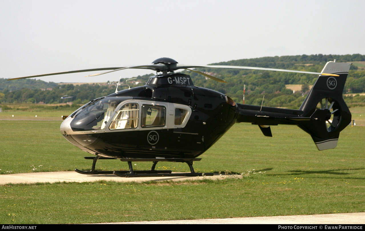 Aircraft Photo of G-MSPT | Eurocopter EC-135T-2 | AirHistory.net #814463