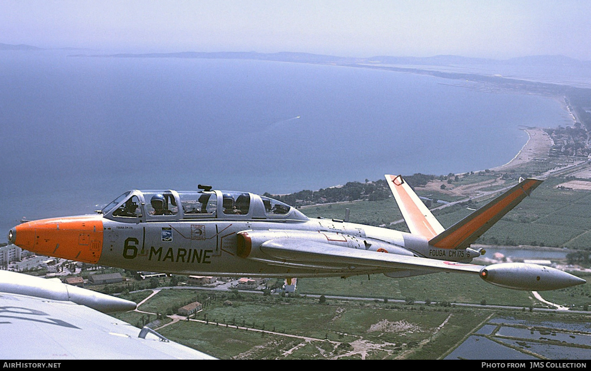 Aircraft Photo of 6 | Fouga CM-175 Zéphyr | France - Navy | AirHistory.net #814467