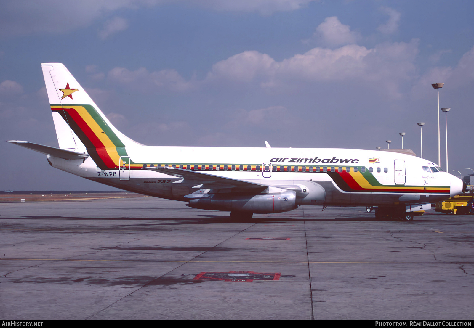 Aircraft Photo of Z-WPB | Boeing 737-2N0/Adv | Air Zimbabwe | AirHistory.net #814474