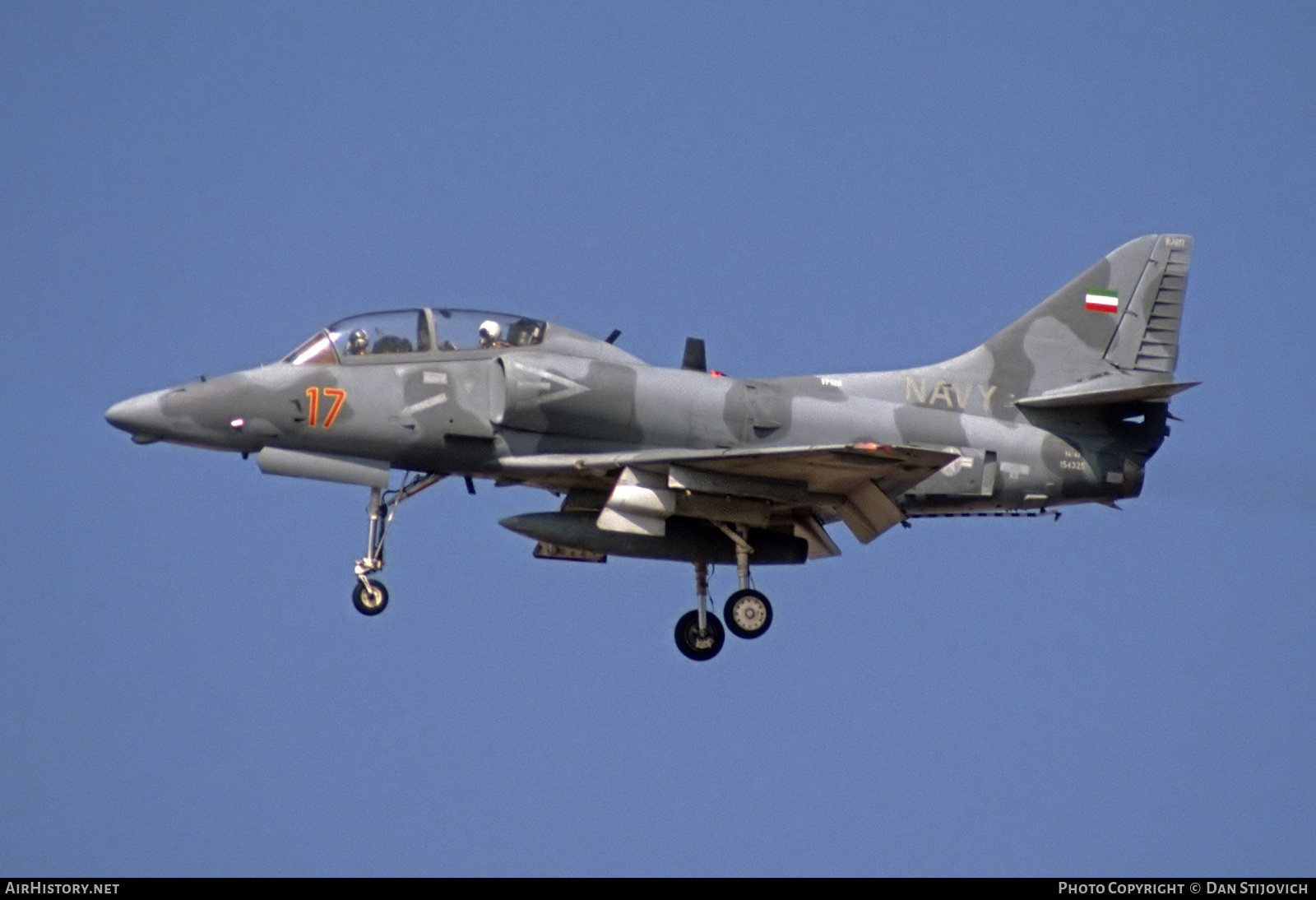 Aircraft Photo of 154325 | Douglas TA-4F Skyhawk | USA - Navy | AirHistory.net #814478