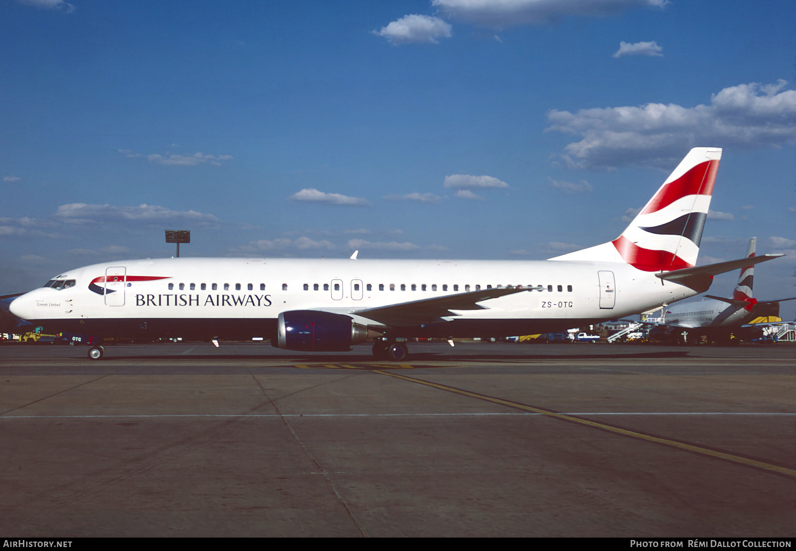 Aircraft Photo of ZS-OTG | Boeing 737-436 | British Airways | AirHistory.net #814498