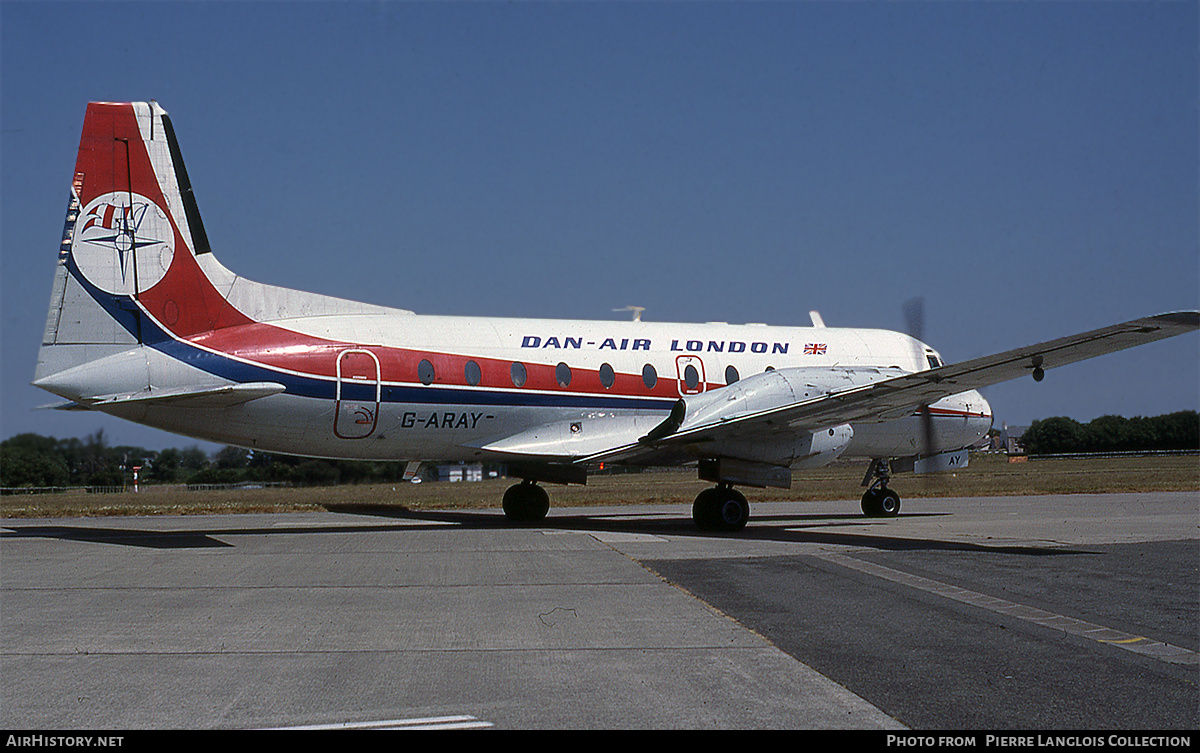Aircraft Photo of G-ARAY | Avro 748 Srs1A/200 | Dan-Air London | AirHistory.net #814514