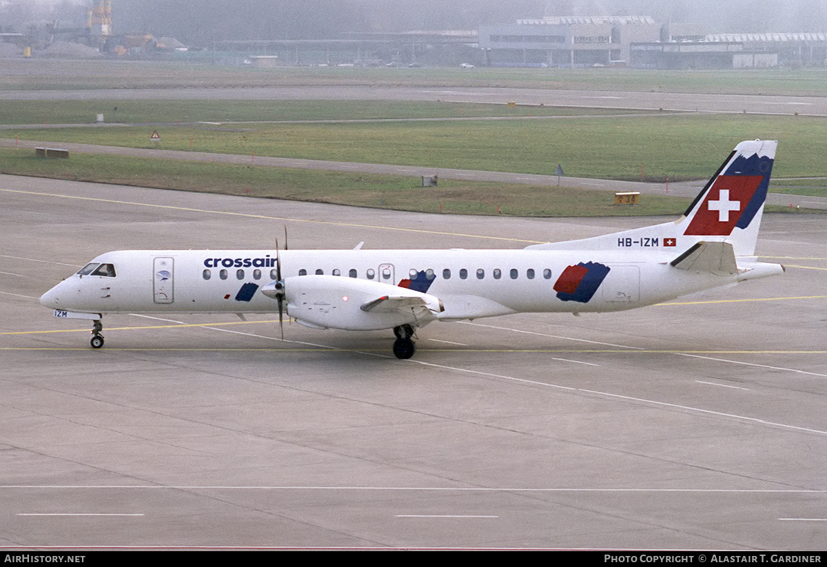 Aircraft Photo of HB-IZM | Saab 2000 | Crossair | AirHistory.net #814515