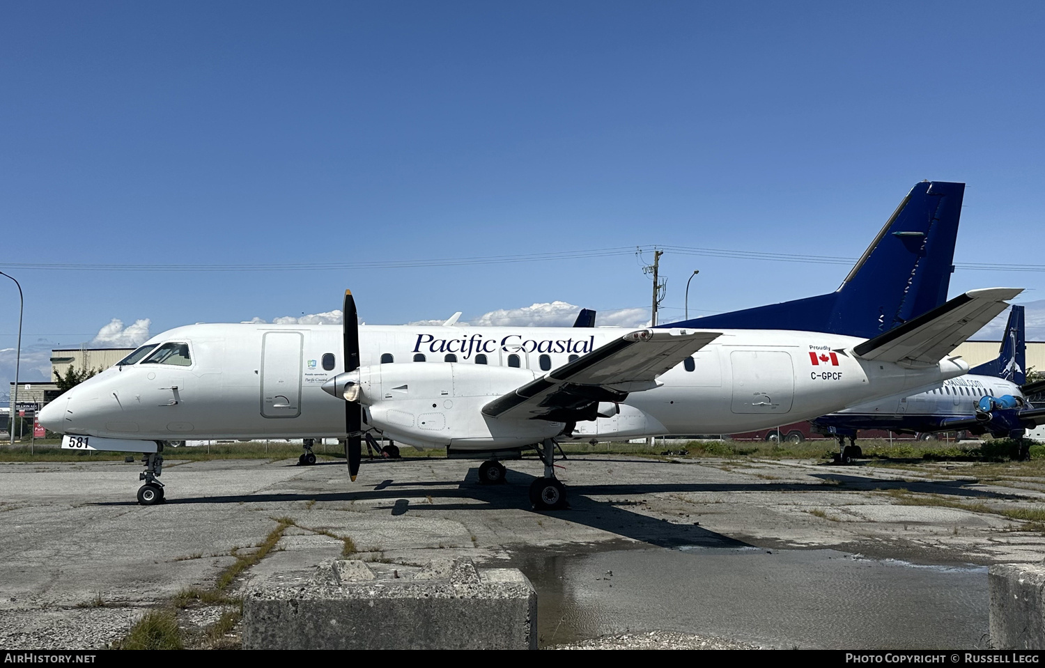 Aircraft Photo of C-GPCF | Saab 340B/Plus | Pacific Coastal Airlines | AirHistory.net #814520