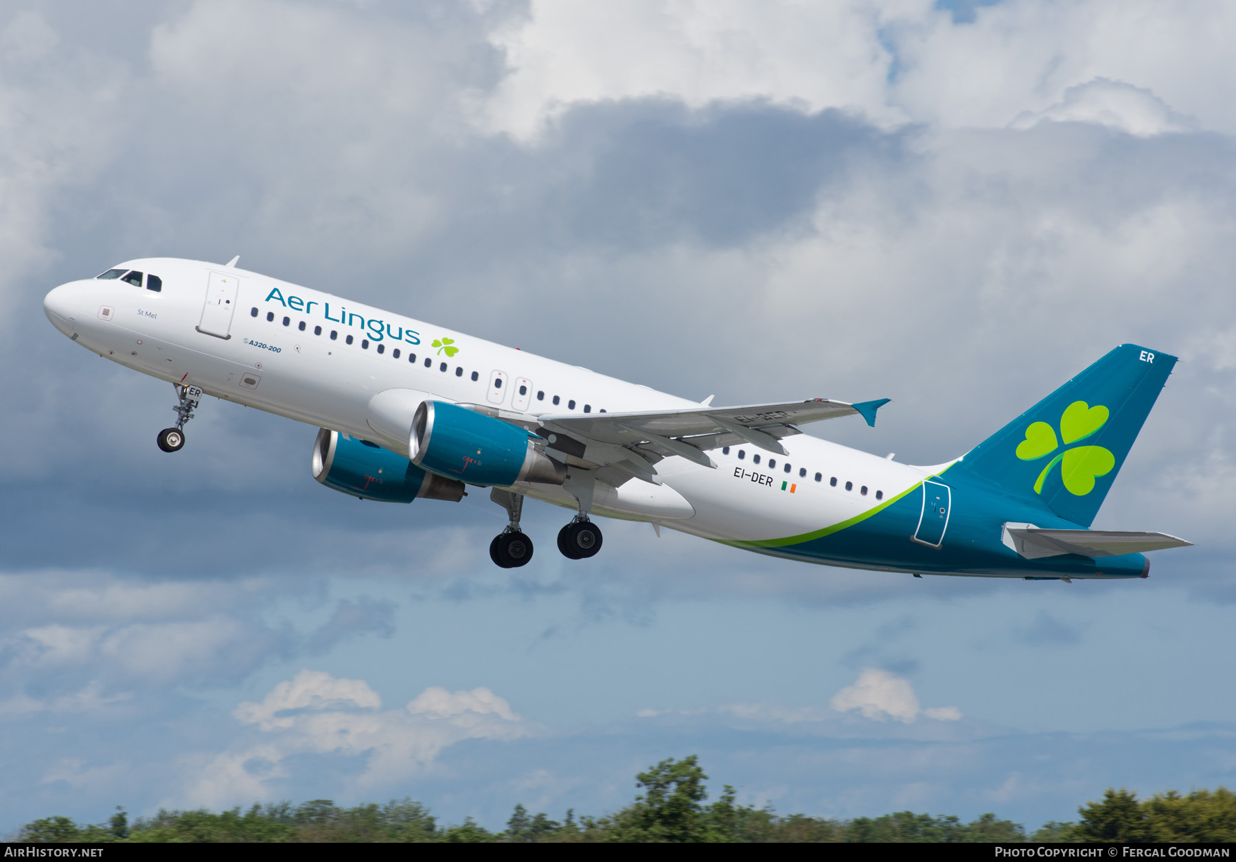Aircraft Photo of EI-DER | Airbus A320-214 | Aer Lingus | AirHistory.net #814528