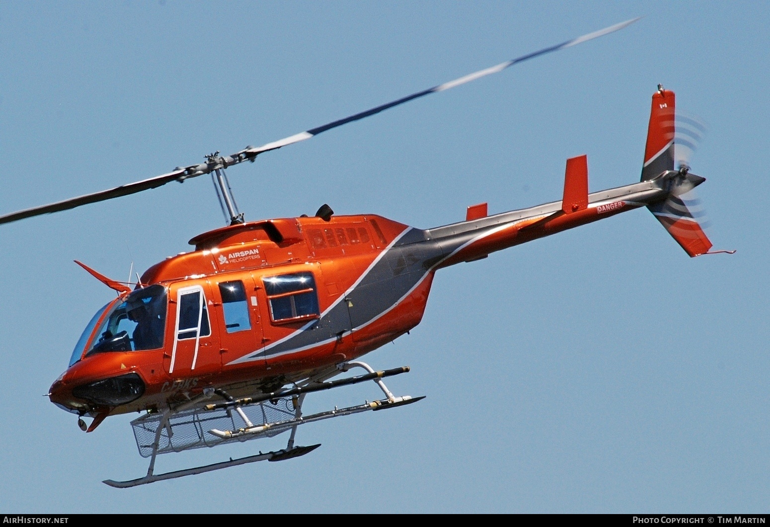 Aircraft Photo of C-FBKS | Bell 206L LongRanger | Airspan Helicopters | AirHistory.net #814535