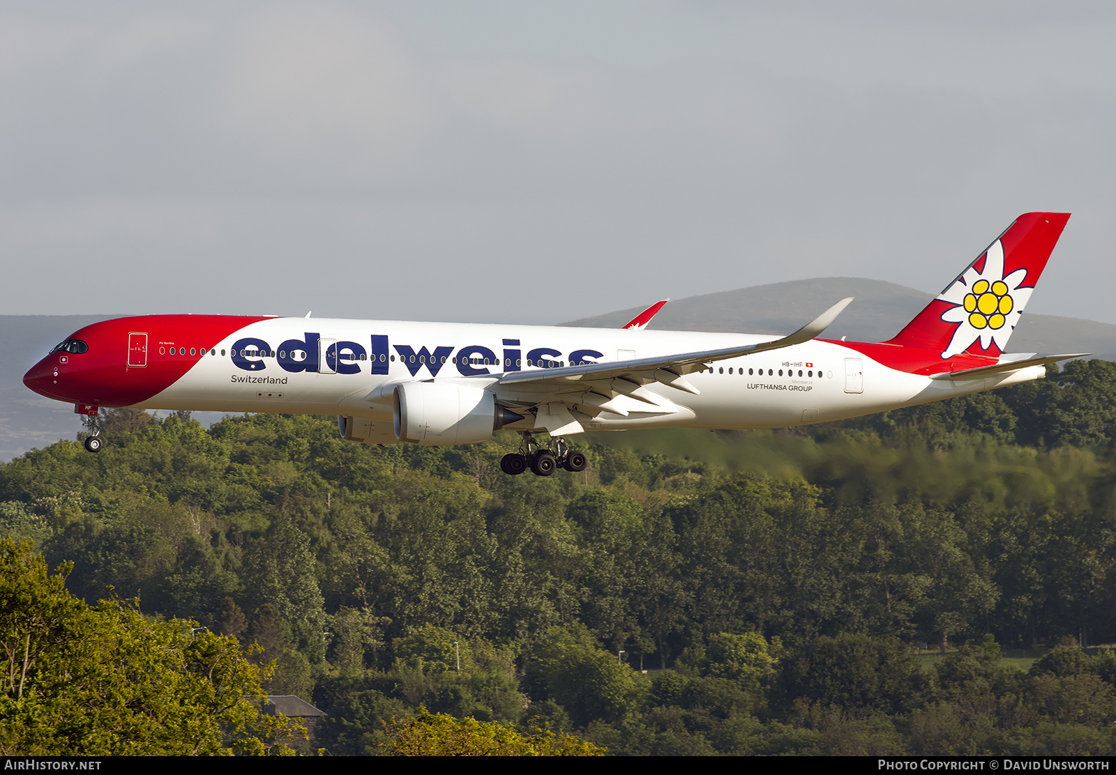 Aircraft Photo of HB-IHF | Airbus A350-941 | Edelweiss Air | AirHistory.net #814549