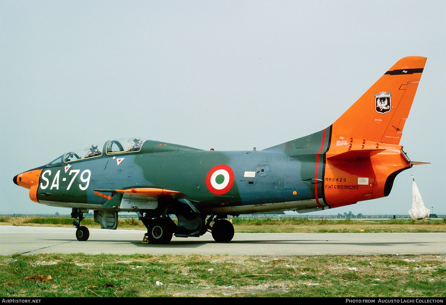 Aircraft Photo of MM6429 | Fiat G-91T/1 | Italy - Air Force | AirHistory.net #814558