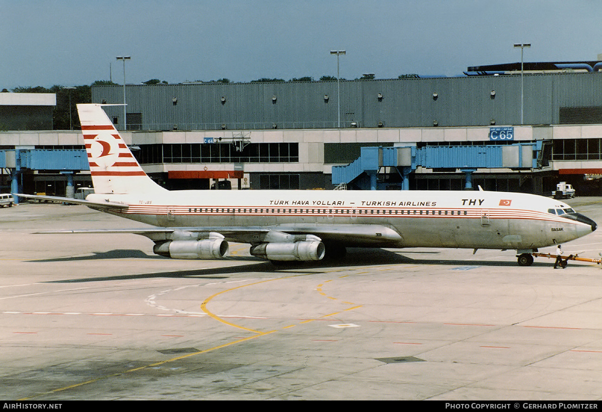 Aircraft Photo of TC-JBS | Boeing 707-321B | Turkish Airlines | AirHistory.net #814570