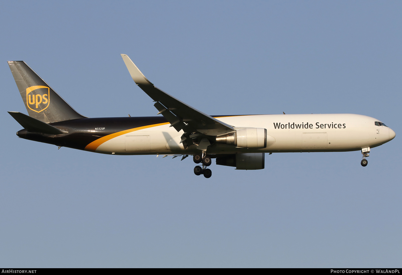 Aircraft Photo of N332UP | Boeing 767-34AF/ER | United Parcel Service - UPS | AirHistory.net #814612