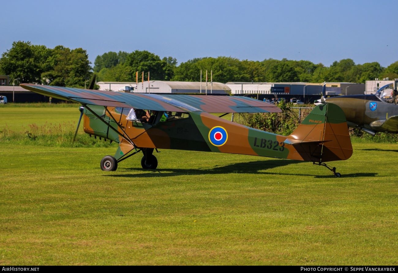 Aircraft Photo of PH-AOP / LB323 | Taylorcraft Plus D | UK - Air Force | AirHistory.net #814619