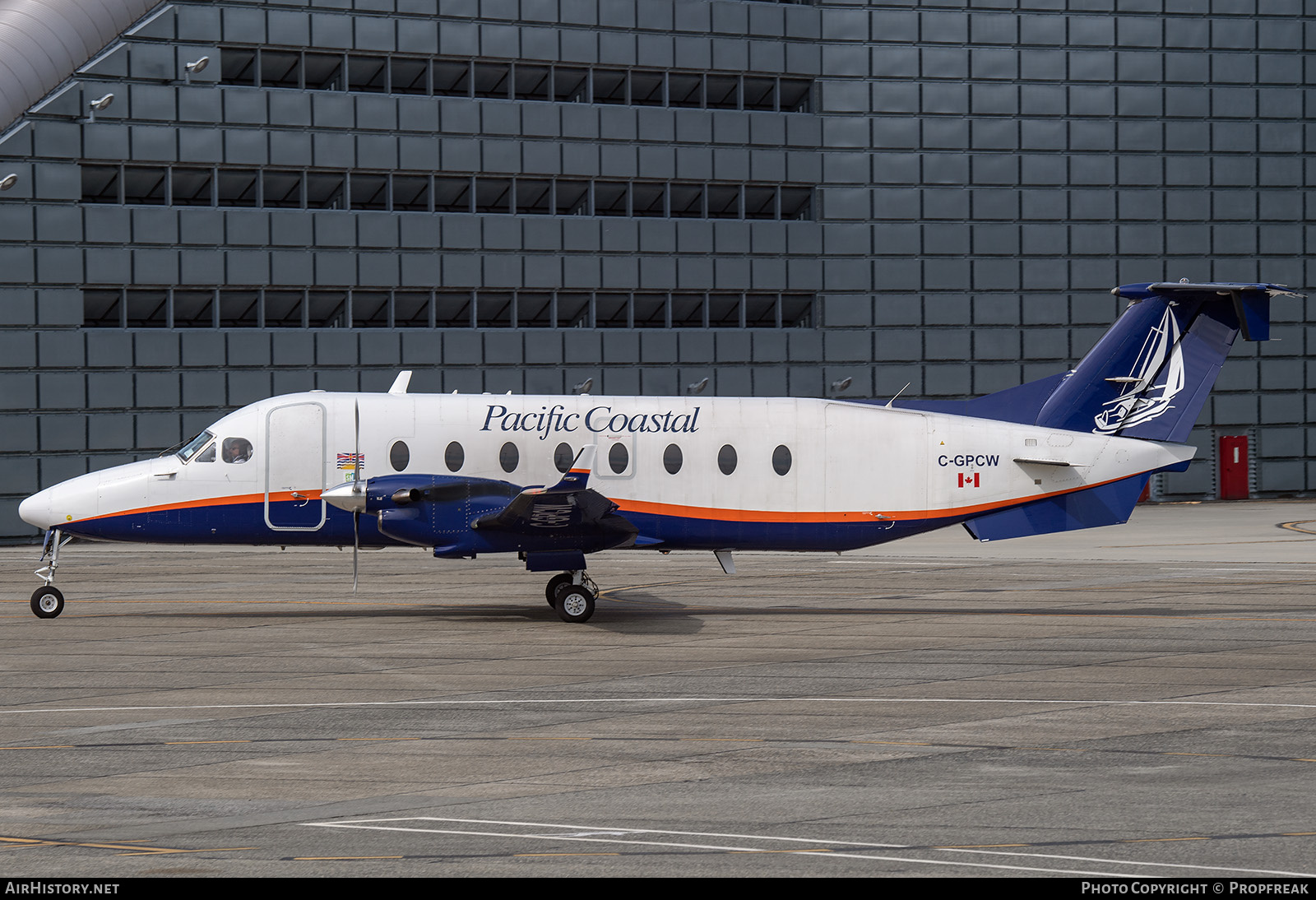 Aircraft Photo of C-GPCW | Raytheon 1900D | Pacific Coastal Airlines | AirHistory.net #814636