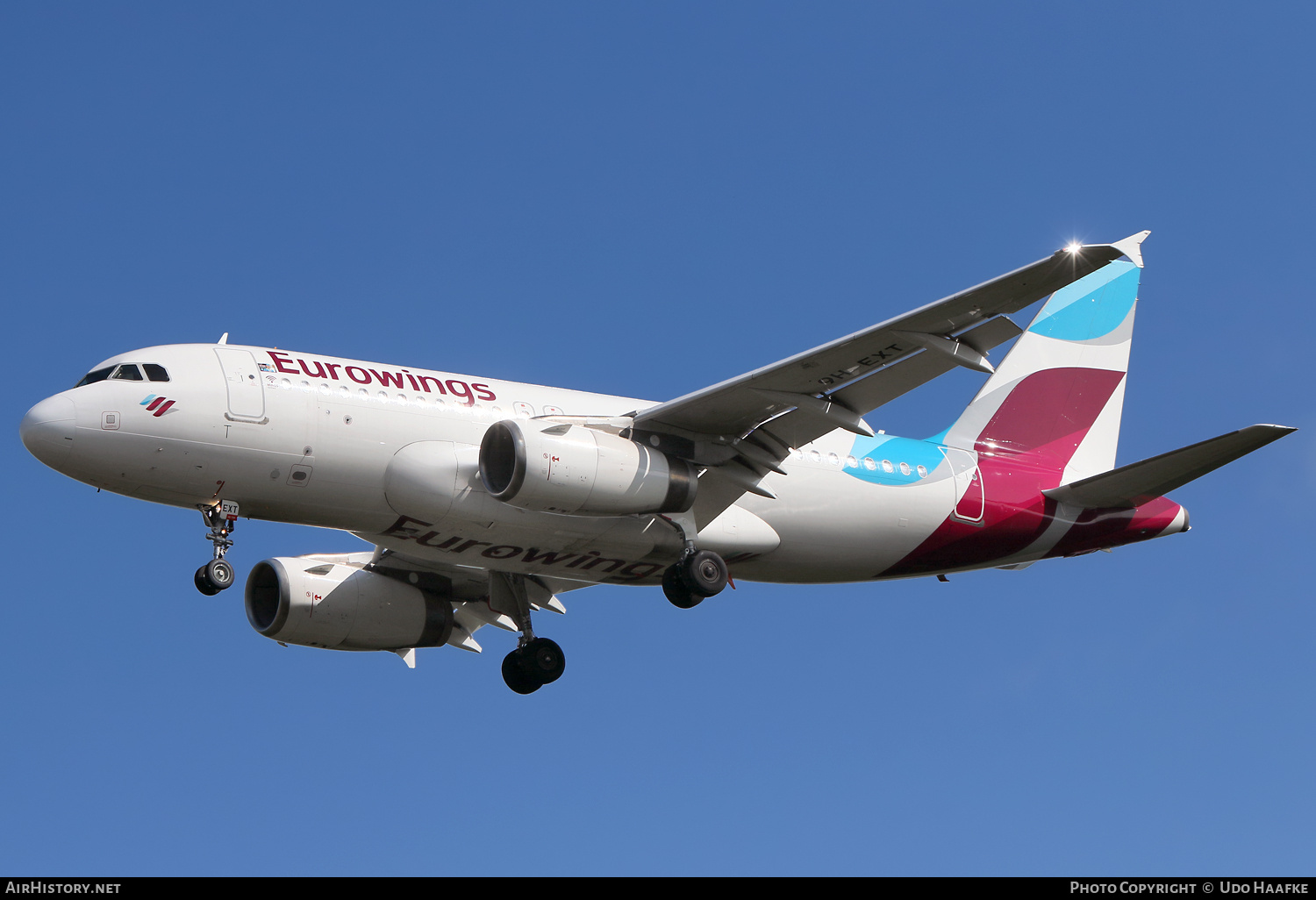 Aircraft Photo of 9H-EXT | Airbus A319-132 | Eurowings | AirHistory.net #814648