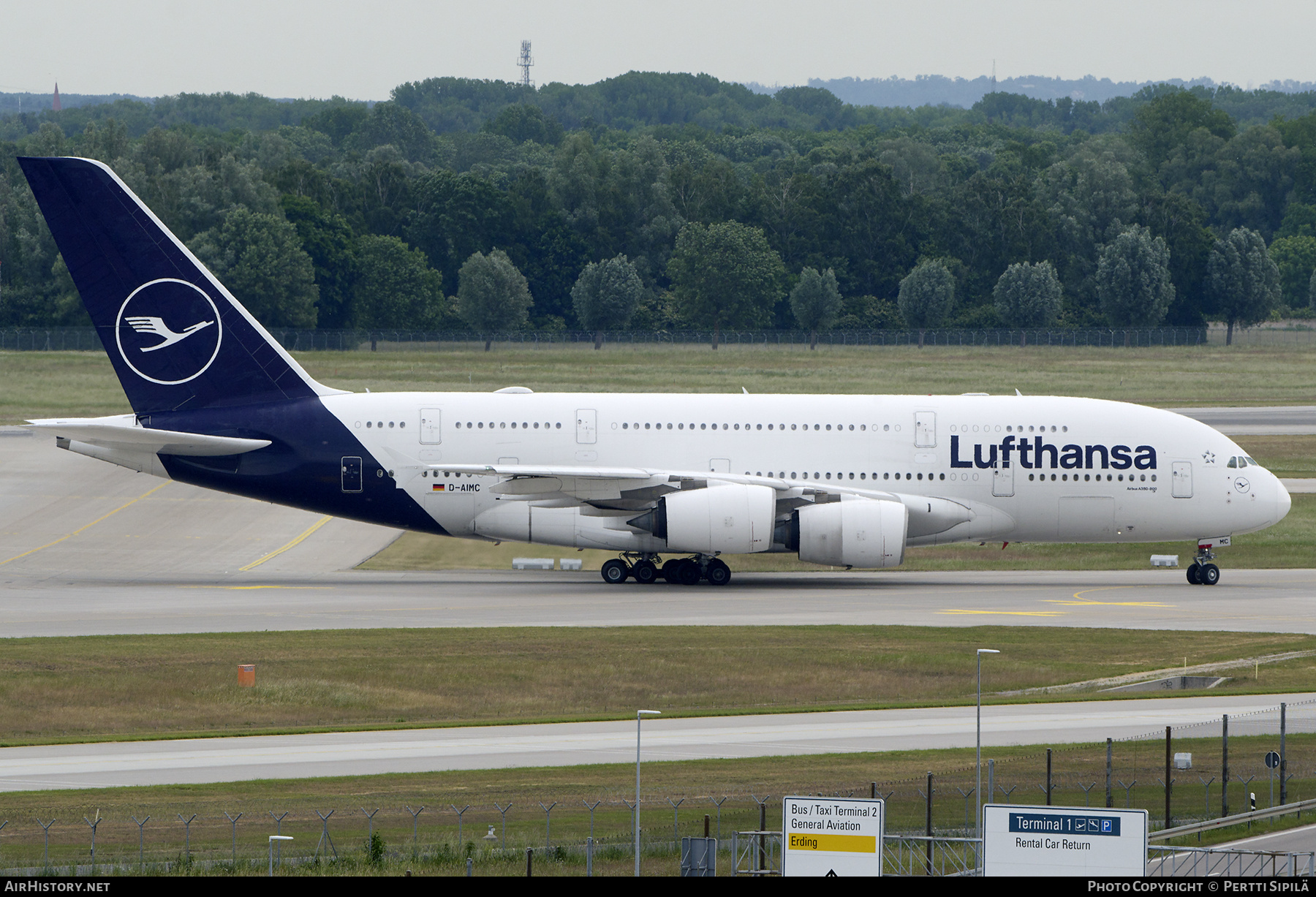 Aircraft Photo of D-AIMC | Airbus A380-841 | Lufthansa | AirHistory.net #814665