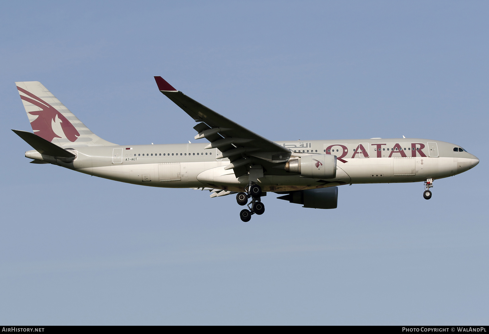 Aircraft Photo of A7-ACT | Airbus A330-202 | Qatar Airways | AirHistory.net #814673