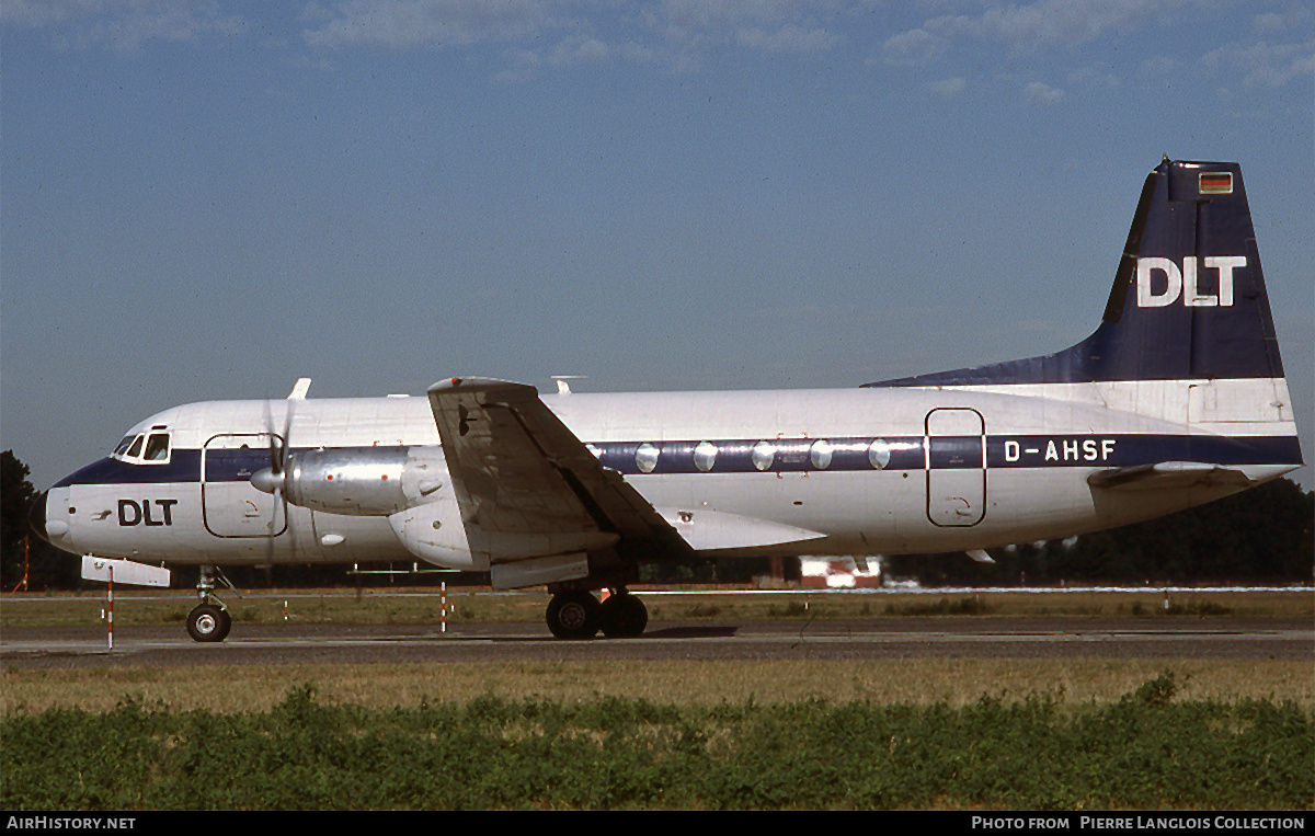 Aircraft Photo of D-AHSF | British Aerospace BAe-748 Srs2B/378 | DLT - Deutsche Luftverkehrsgesellschaft | AirHistory.net #814688