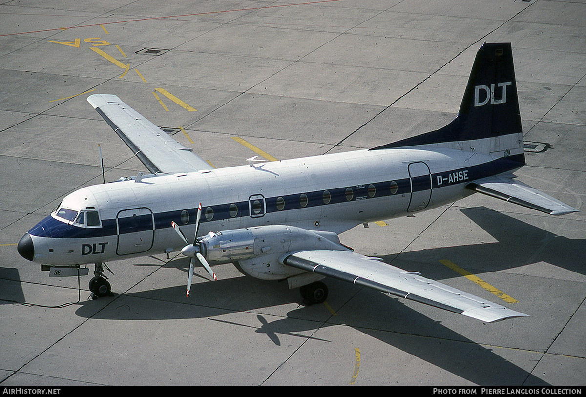 Aircraft Photo of D-AHSE | British Aerospace BAe-748 Srs2B/378 | DLT - Deutsche Luftverkehrsgesellschaft | AirHistory.net #814696