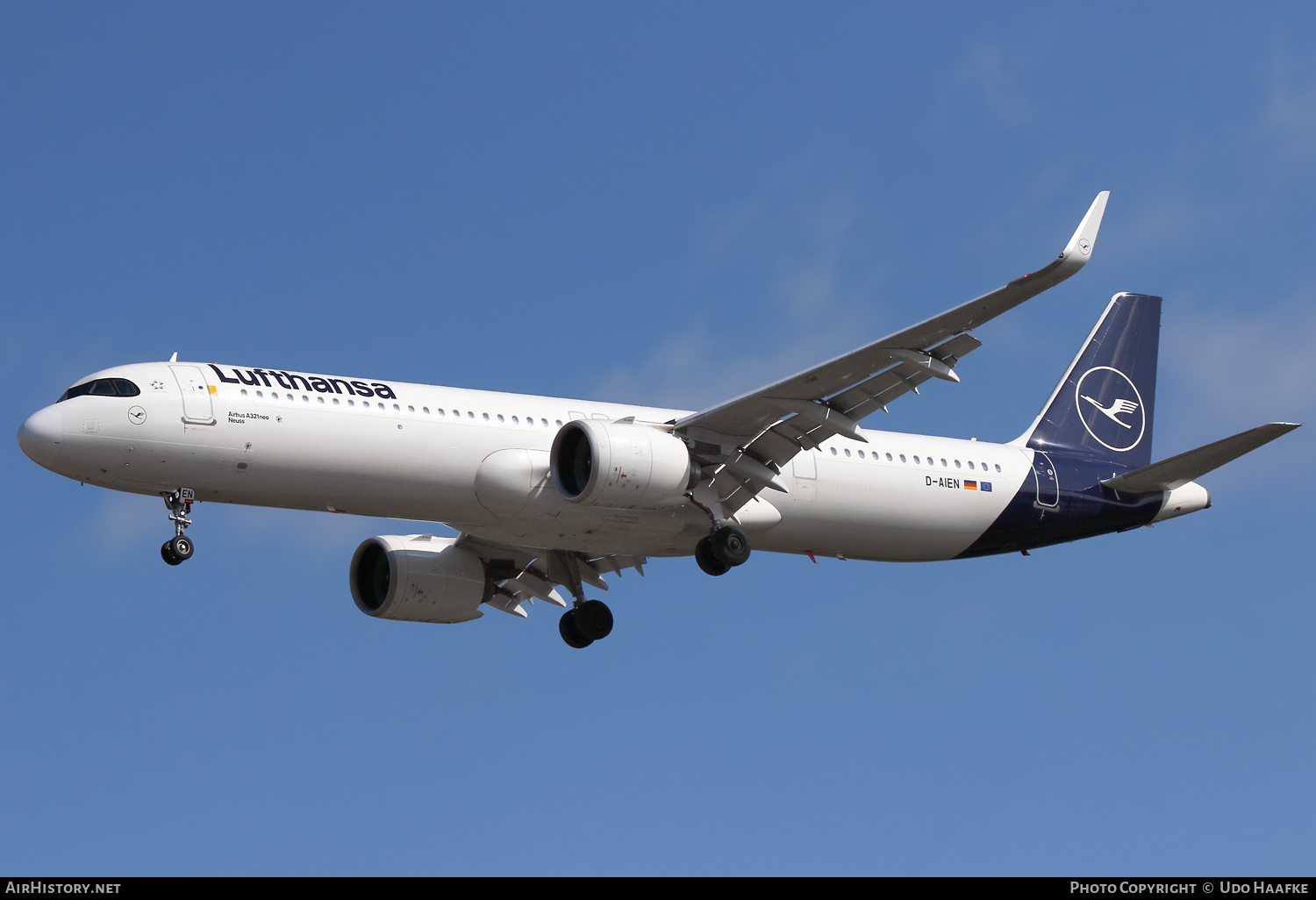 Aircraft Photo of D-AIEN | Airbus A321-271NX | Lufthansa | AirHistory.net #814698