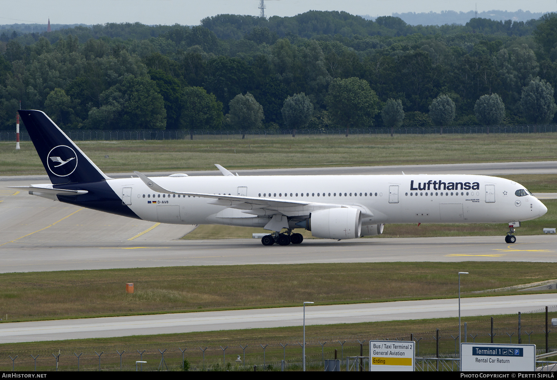 Aircraft Photo of D-AIVB | Airbus A350-941 | Lufthansa | AirHistory.net #814714
