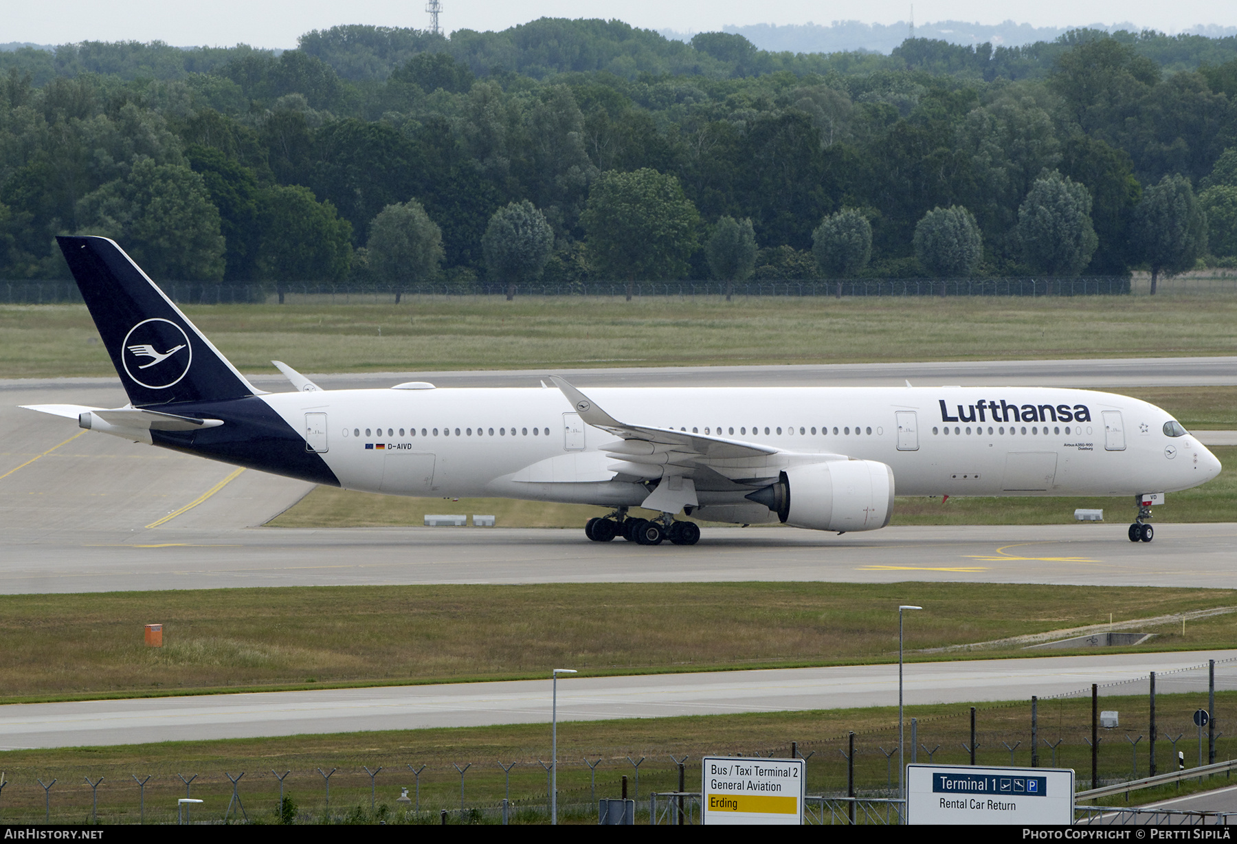 Aircraft Photo of D-AIVD | Airbus A350-941 | Lufthansa | AirHistory.net #814716