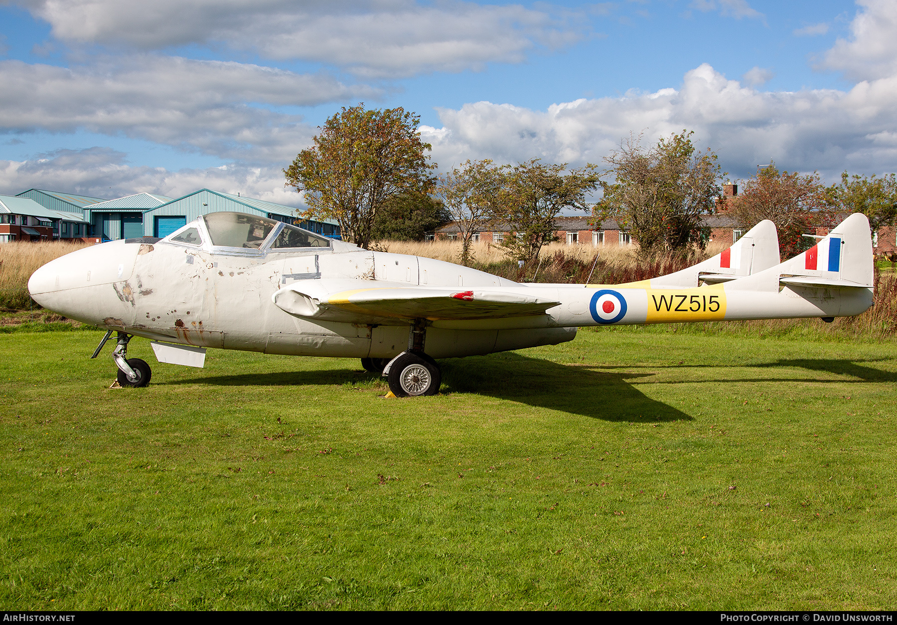 Aircraft Photo of WZ515 | De Havilland D.H. 115 Vampire T11 | UK - Air Force | AirHistory.net #814722