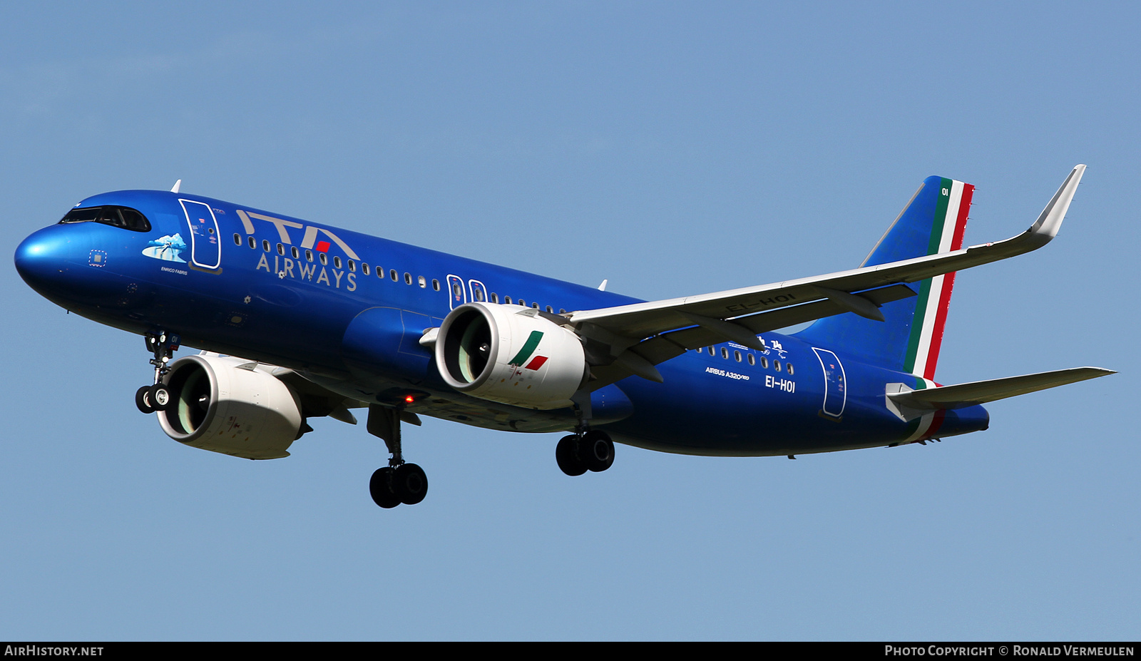 Aircraft Photo of EI-HOI | Airbus A320-272N | ITA Airways | AirHistory.net #814736