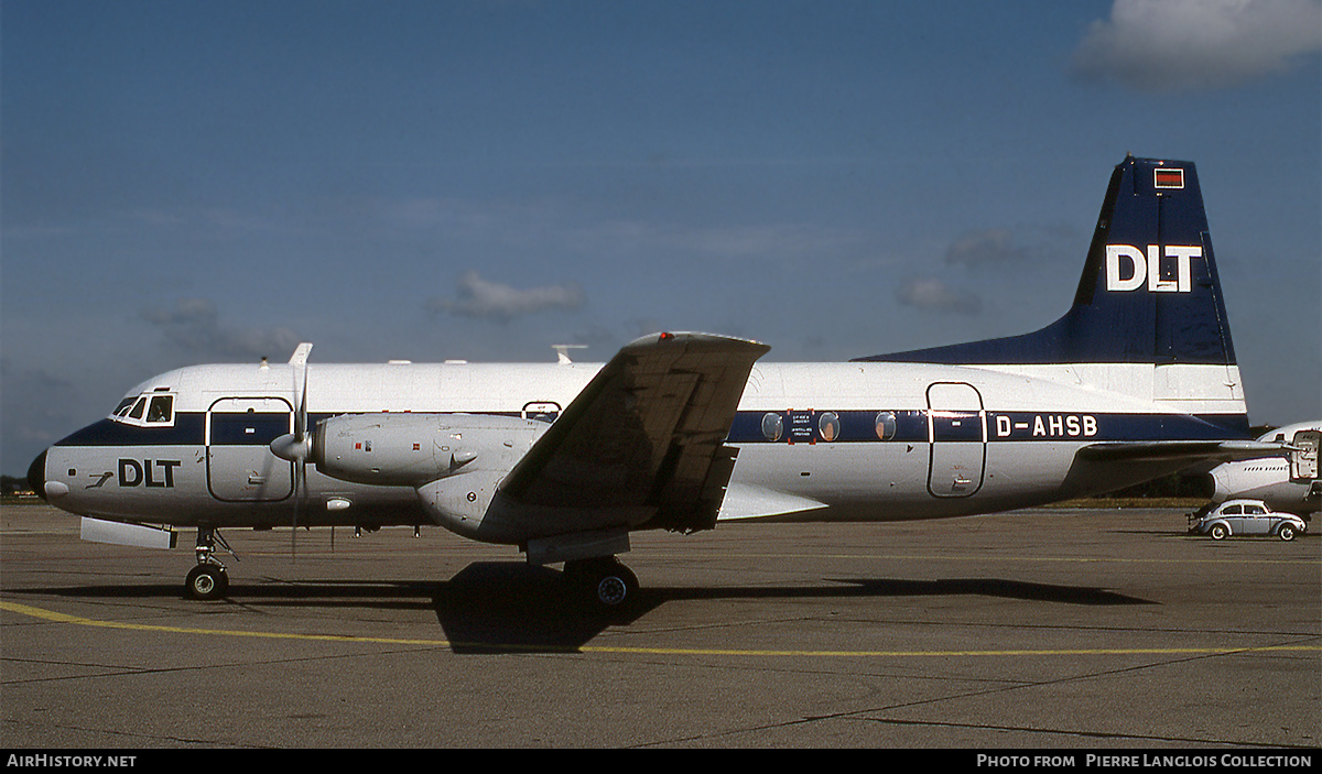 Aircraft Photo of D-AHSB | British Aerospace BAe-748 Srs2B/378 | DLT - Deutsche Luftverkehrsgesellschaft | AirHistory.net #814738