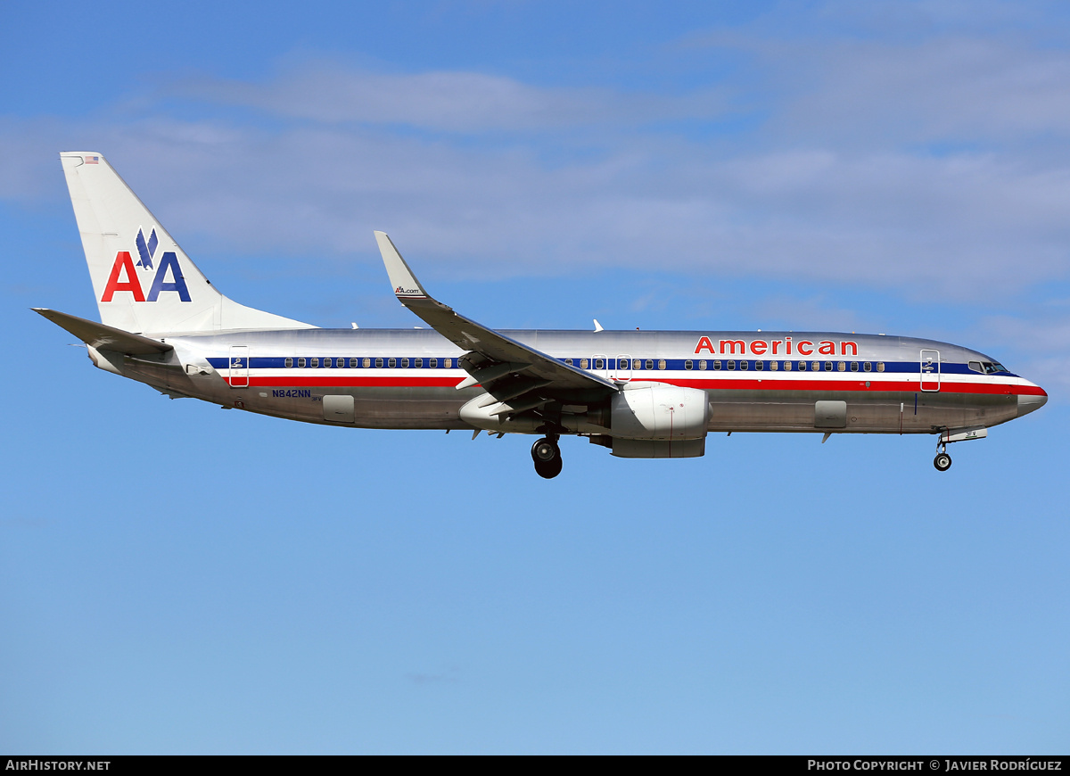 Aircraft Photo of N842NN | Boeing 737-823 | American Airlines | AirHistory.net #814745